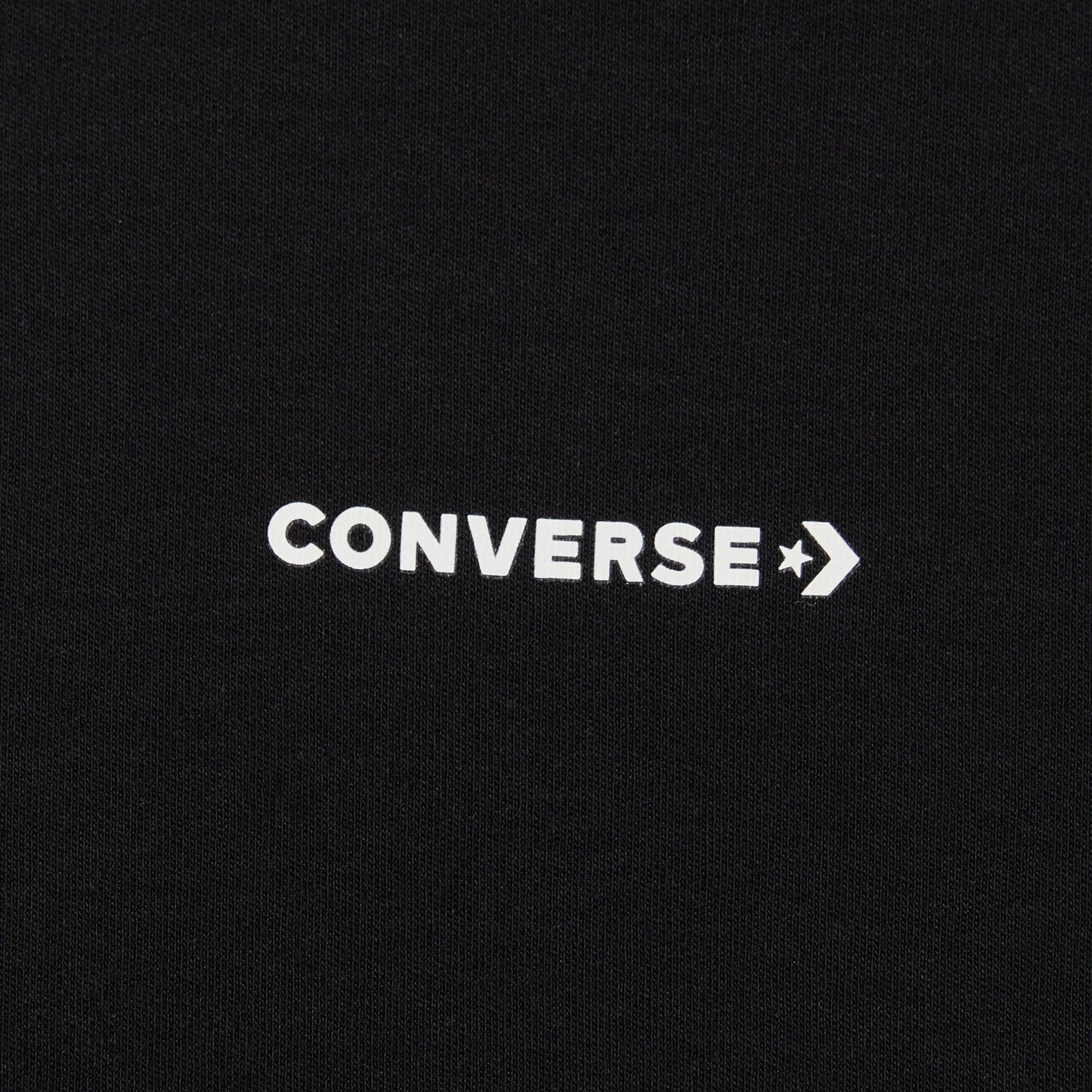 Converse Kadın Siyah T-Shirt