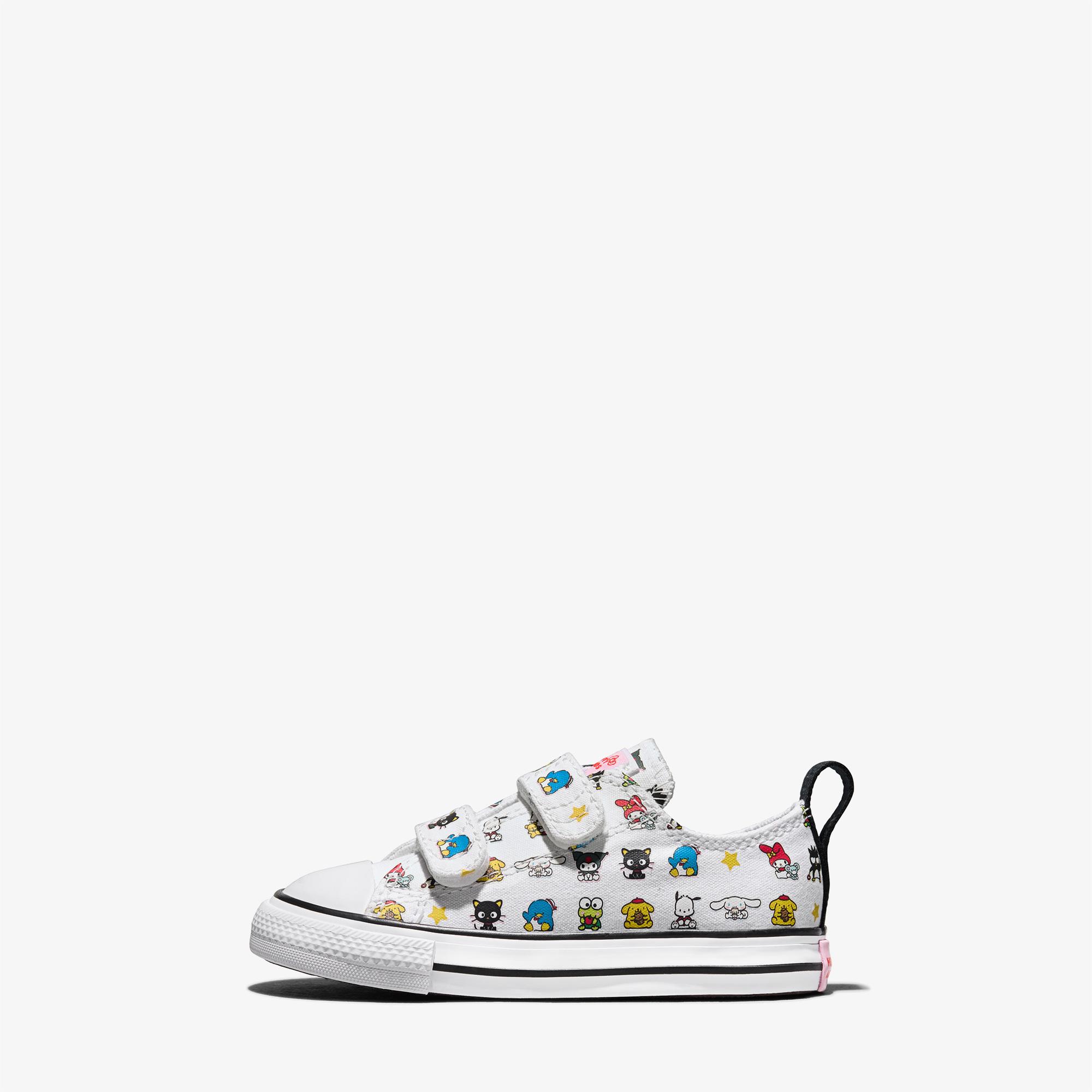 Converse x Hello Kitty Chuck Taylor All Star 2V Bebek Beyaz Sneaker