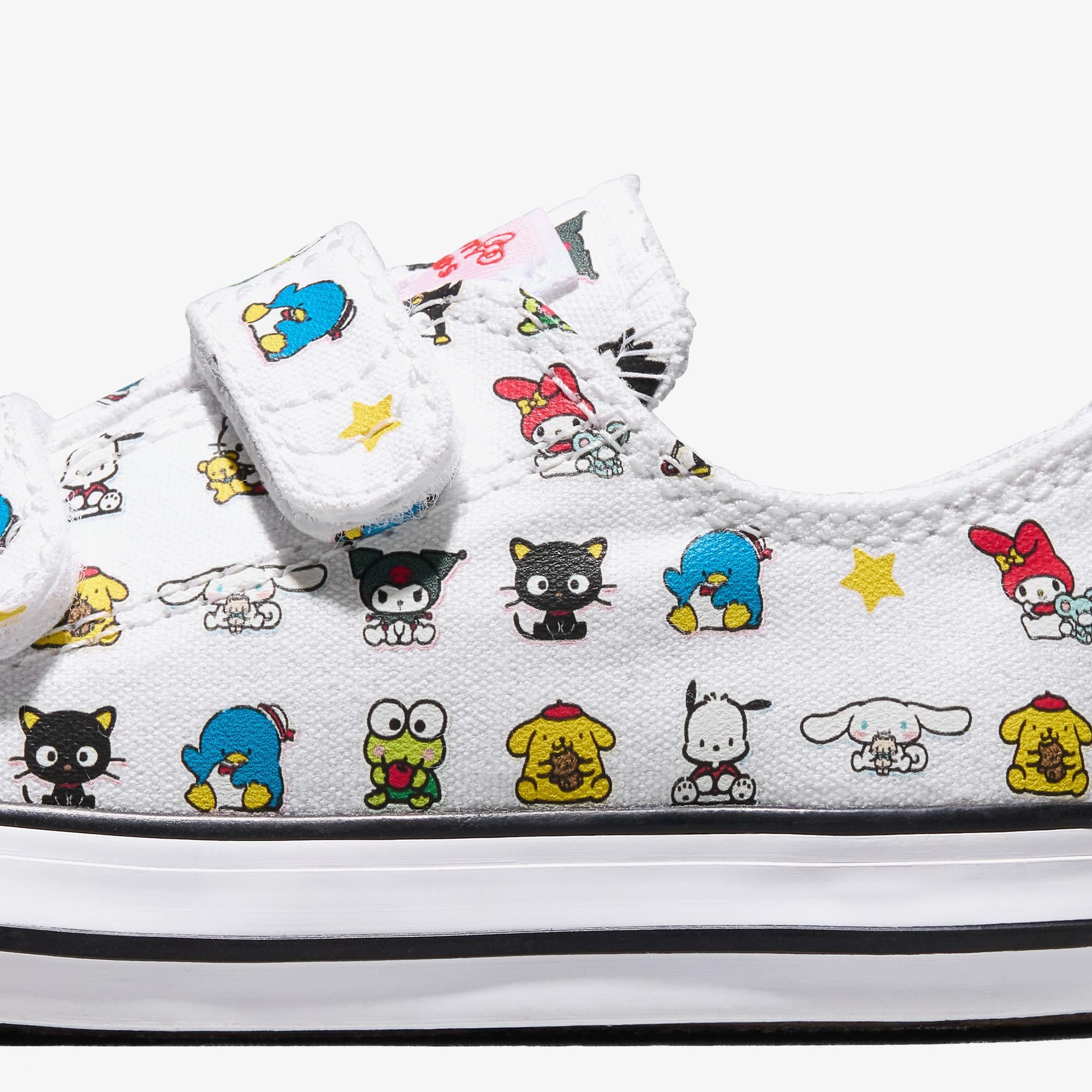 Converse x Hello Kitty Chuck Taylor All Star 2V Bebek Beyaz Sneaker