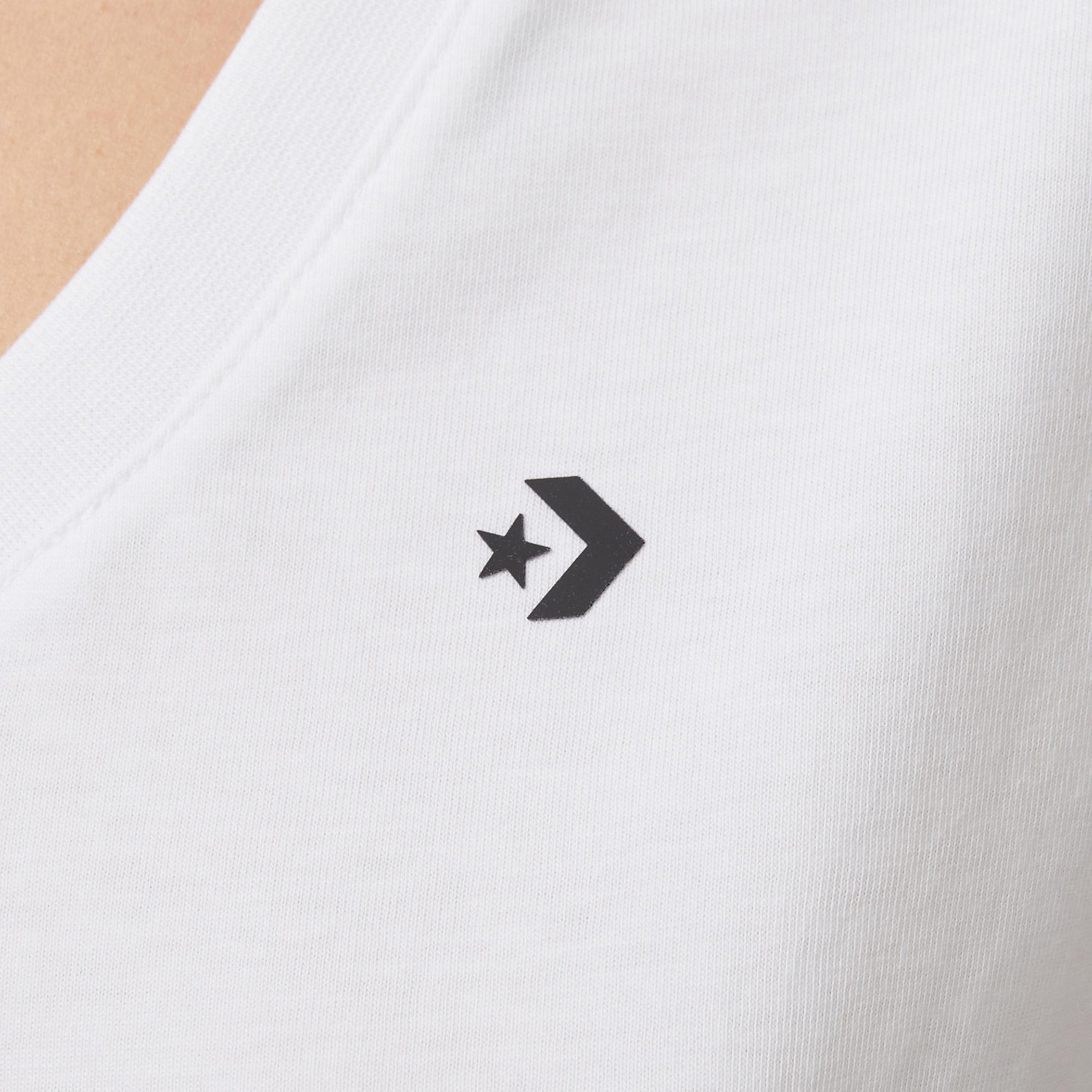 Converse Kadın Beyaz T-Shirt