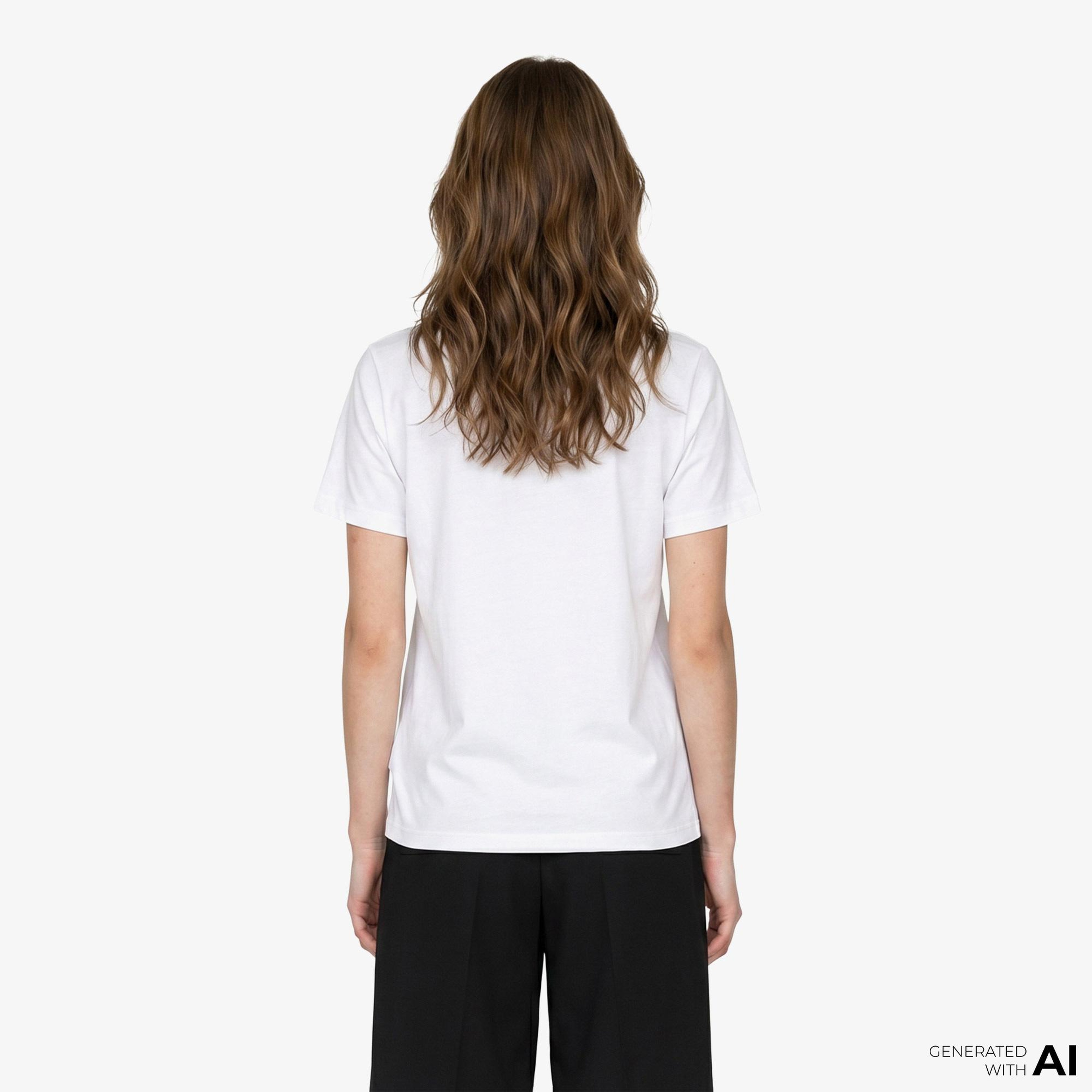 Fred Perry Kadın Beyaz T-Shirt