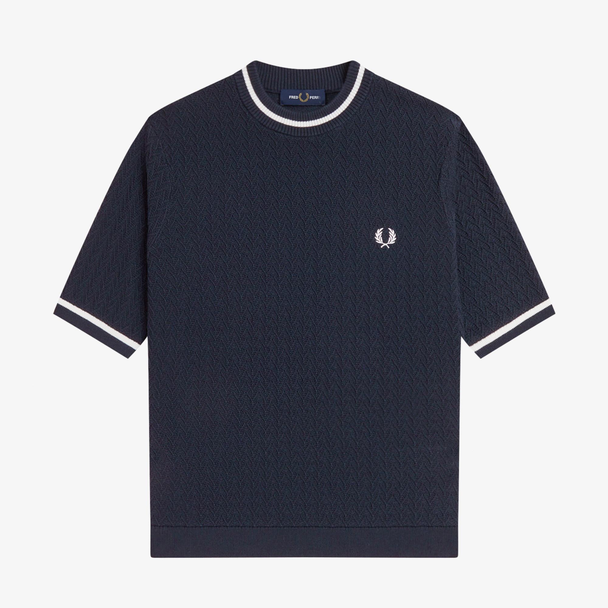 Fred Perry Kadın Lacivert T-Shirt