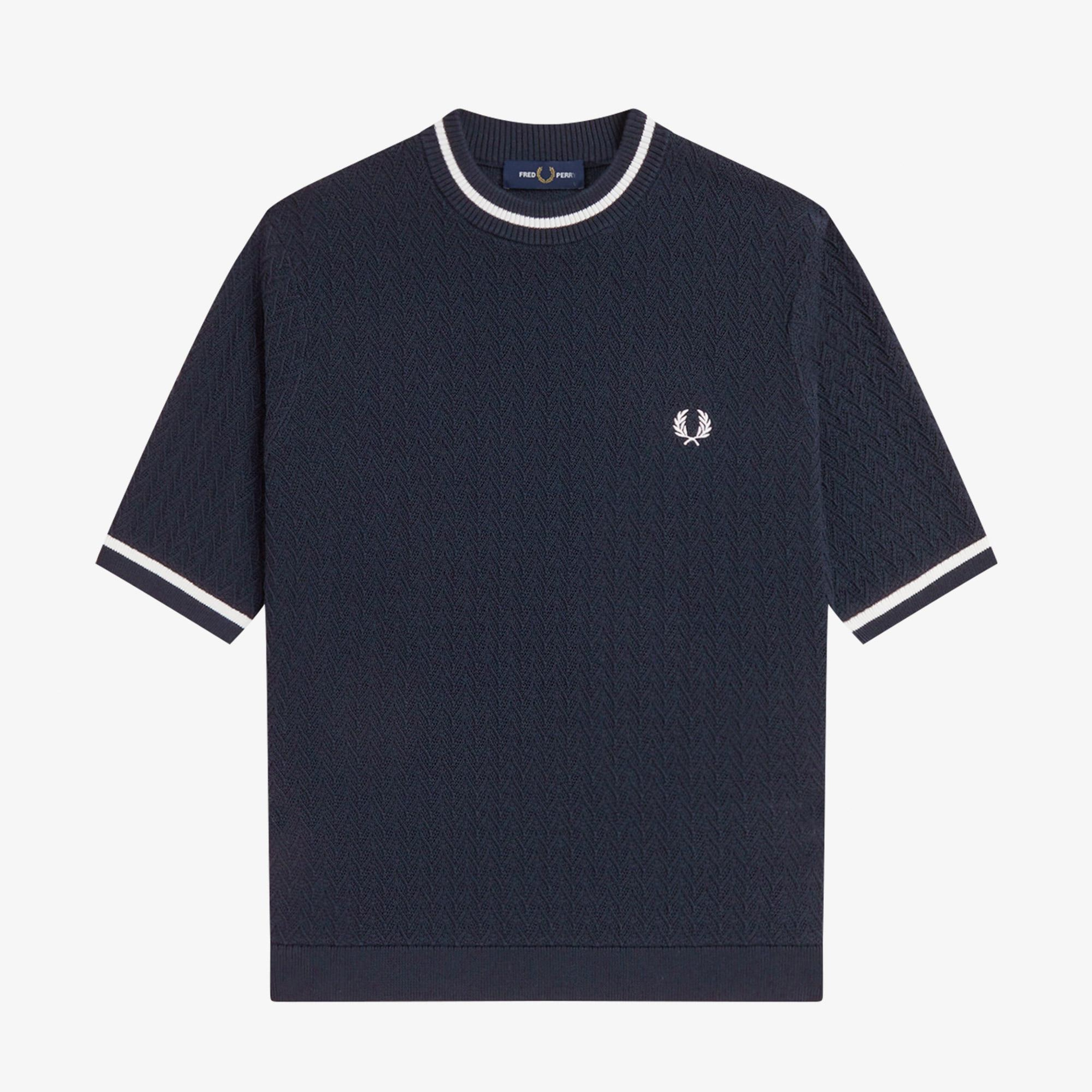 Fred Perry Kadın Lacivert T-Shirt