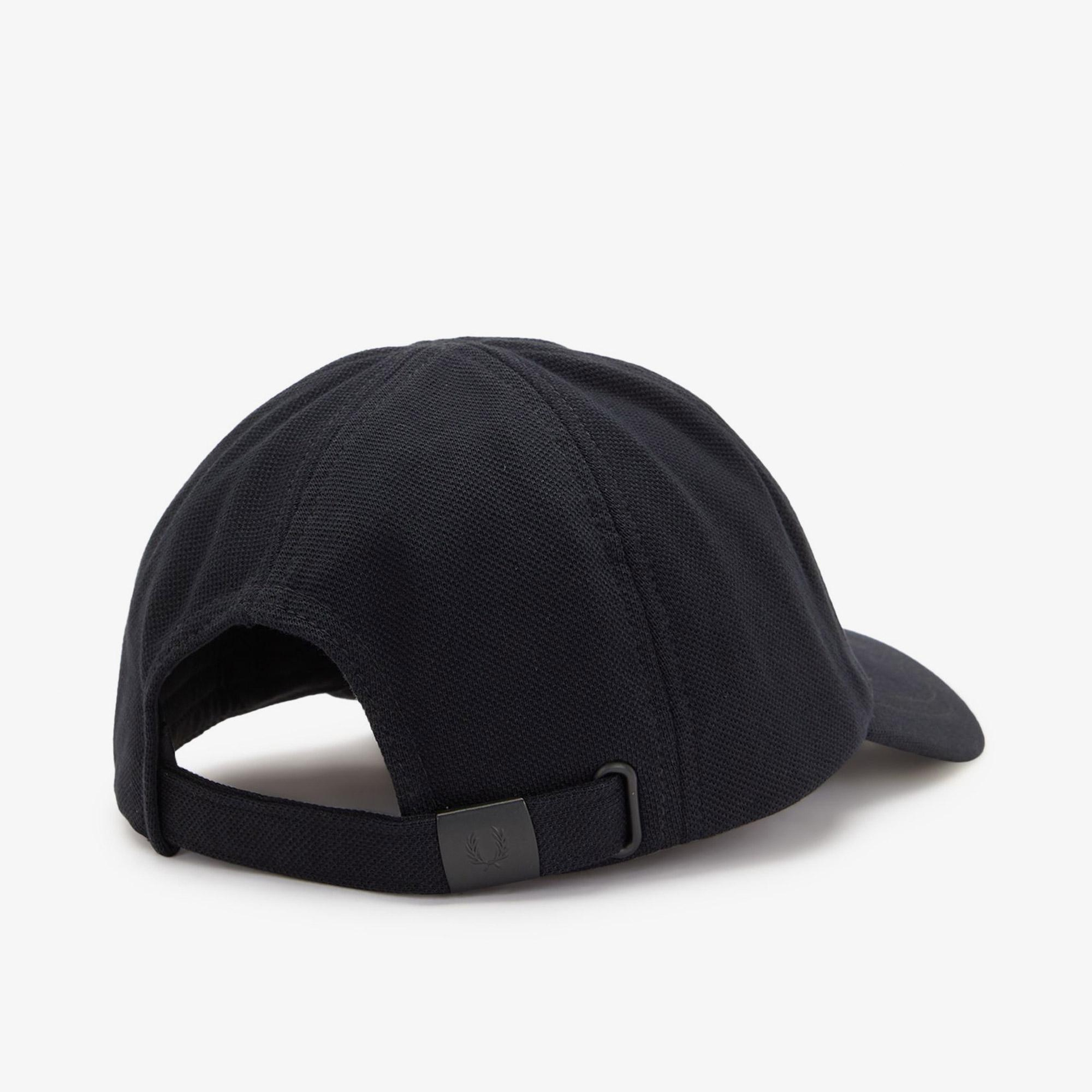 Fred Perry Unisex Siyah Şapka