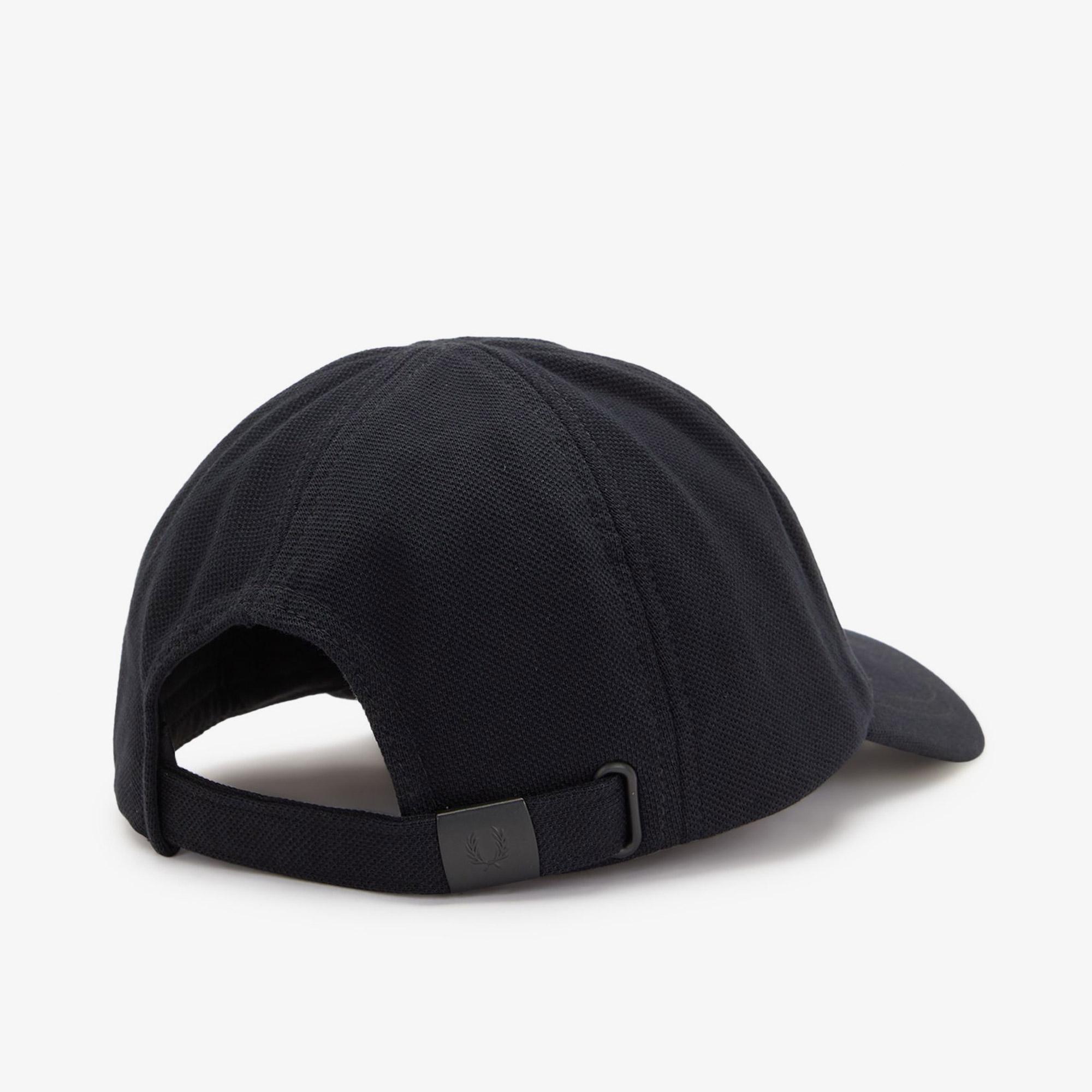 Fred Perry Unisex Siyah Şapka