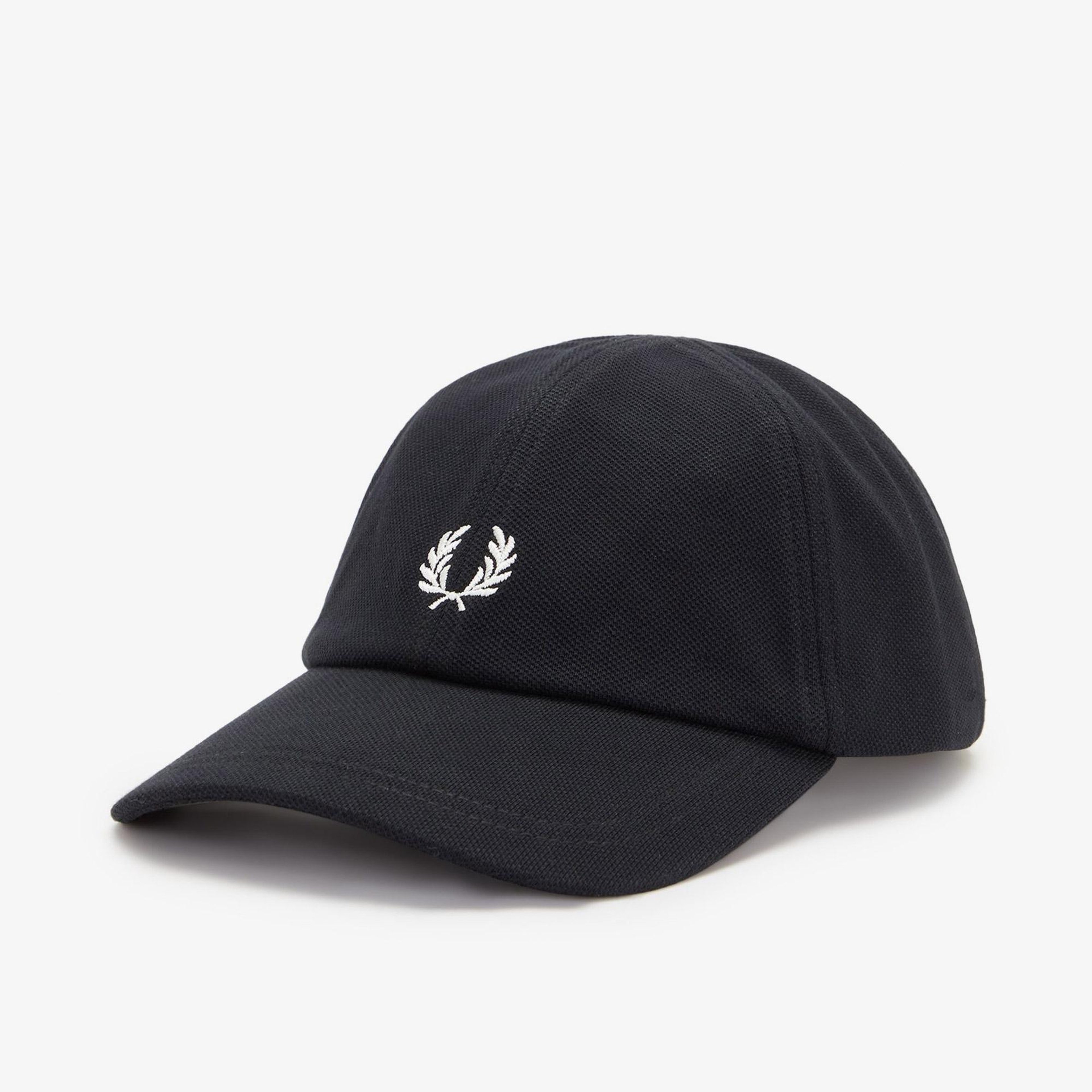 Fred Perry Unisex Siyah Şapka