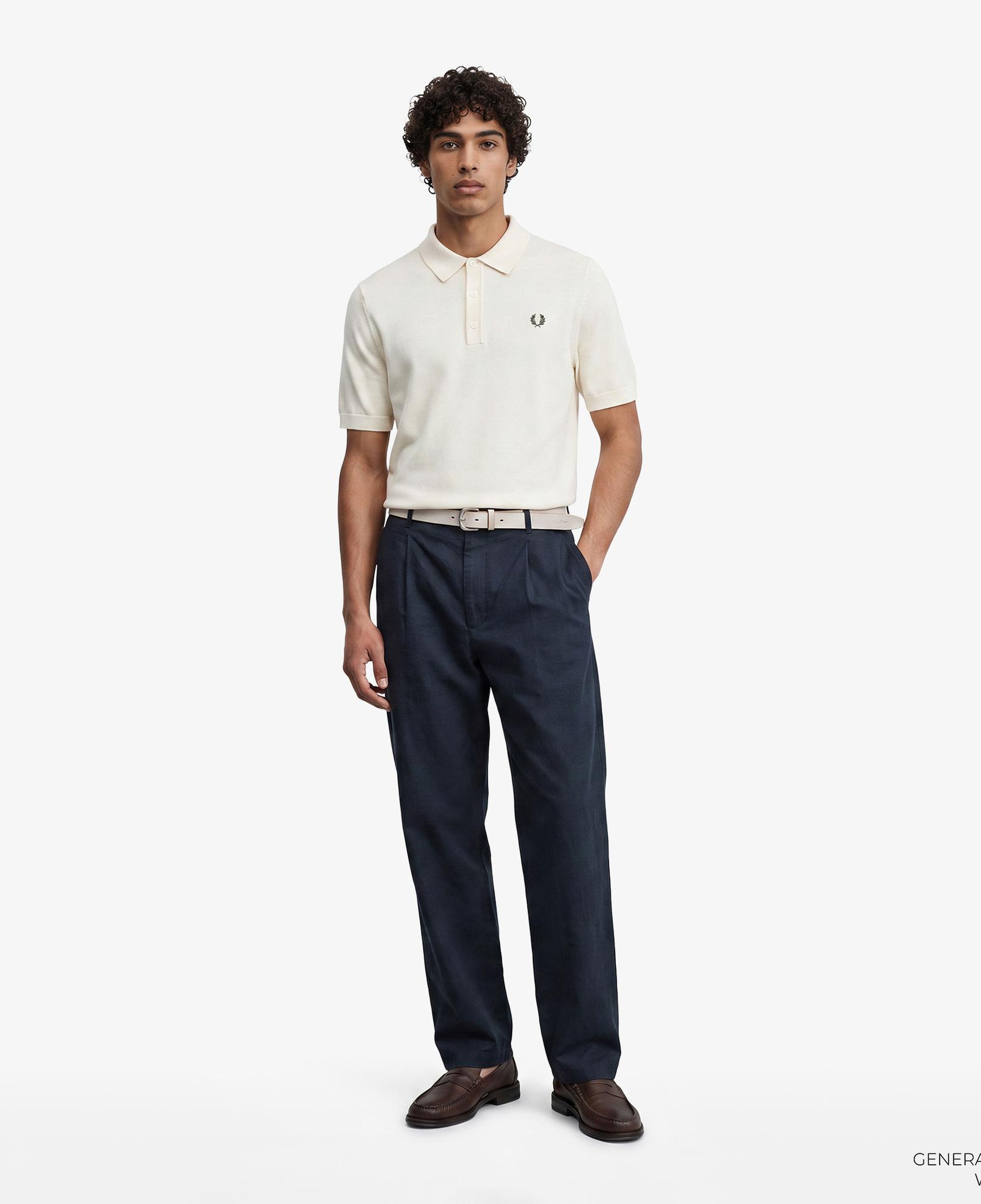 Fred Perry Erkek Krem Polo