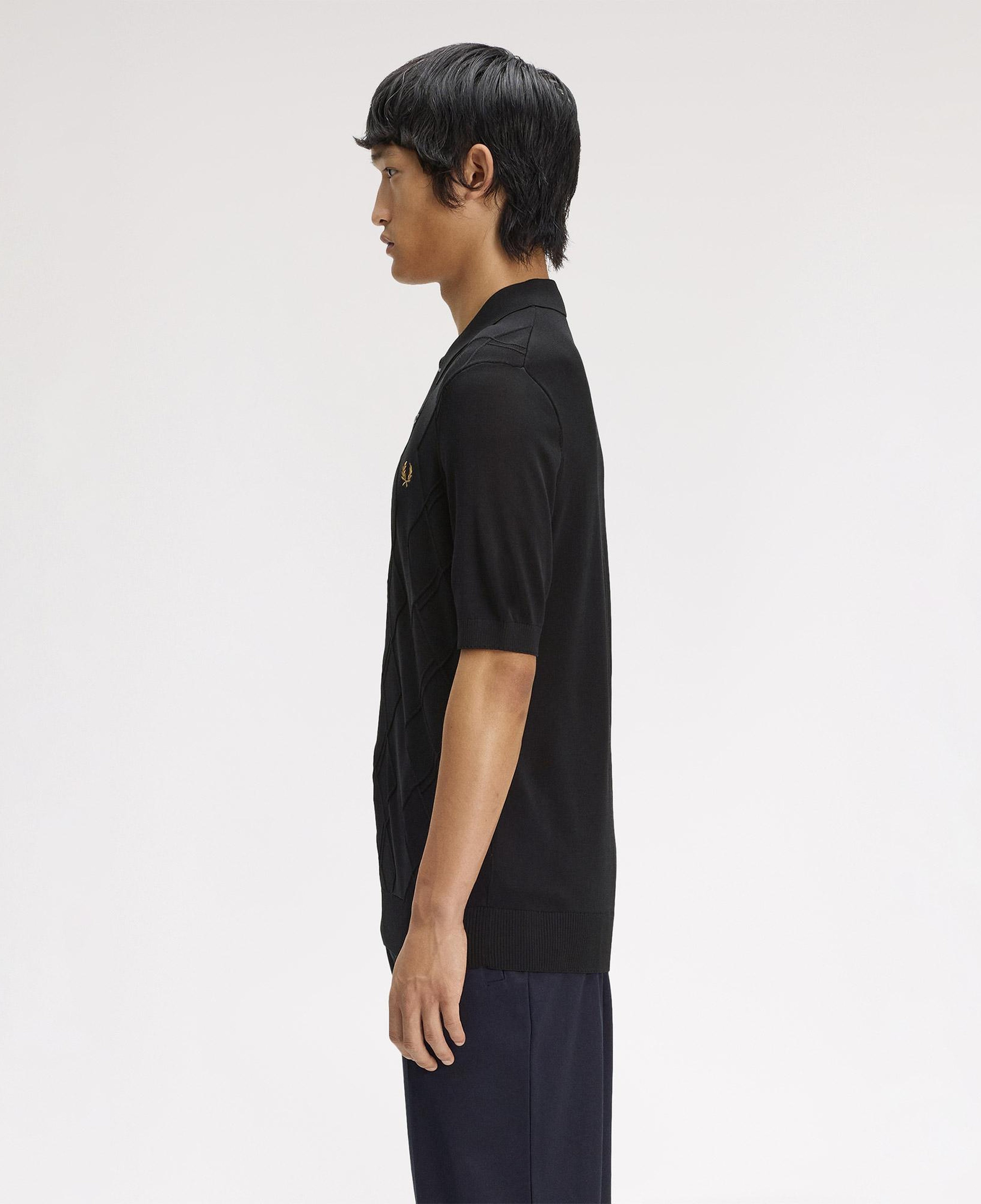 Fred Perry Erkek Siyah Polo
