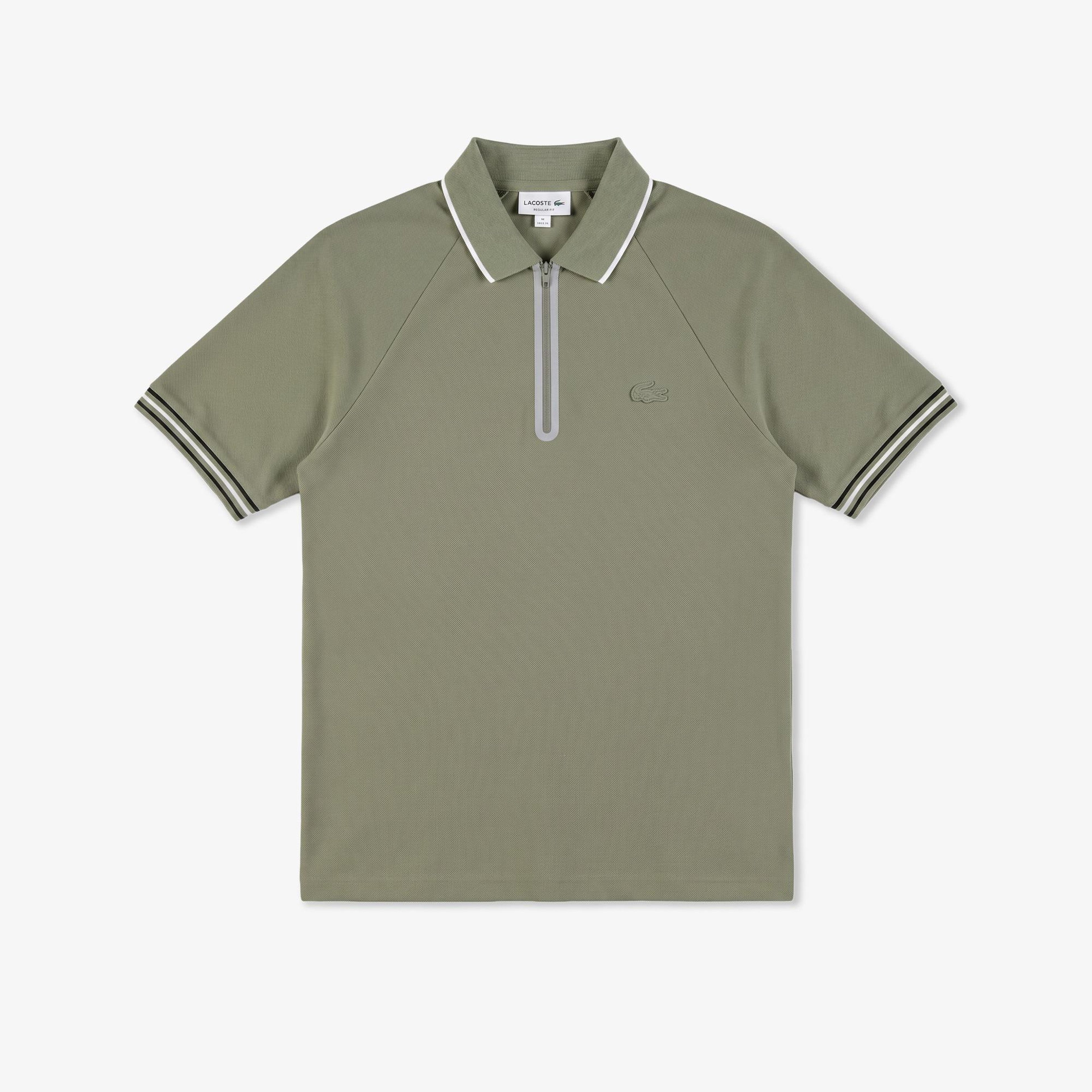 Erkek Regular Fit Haki Polo