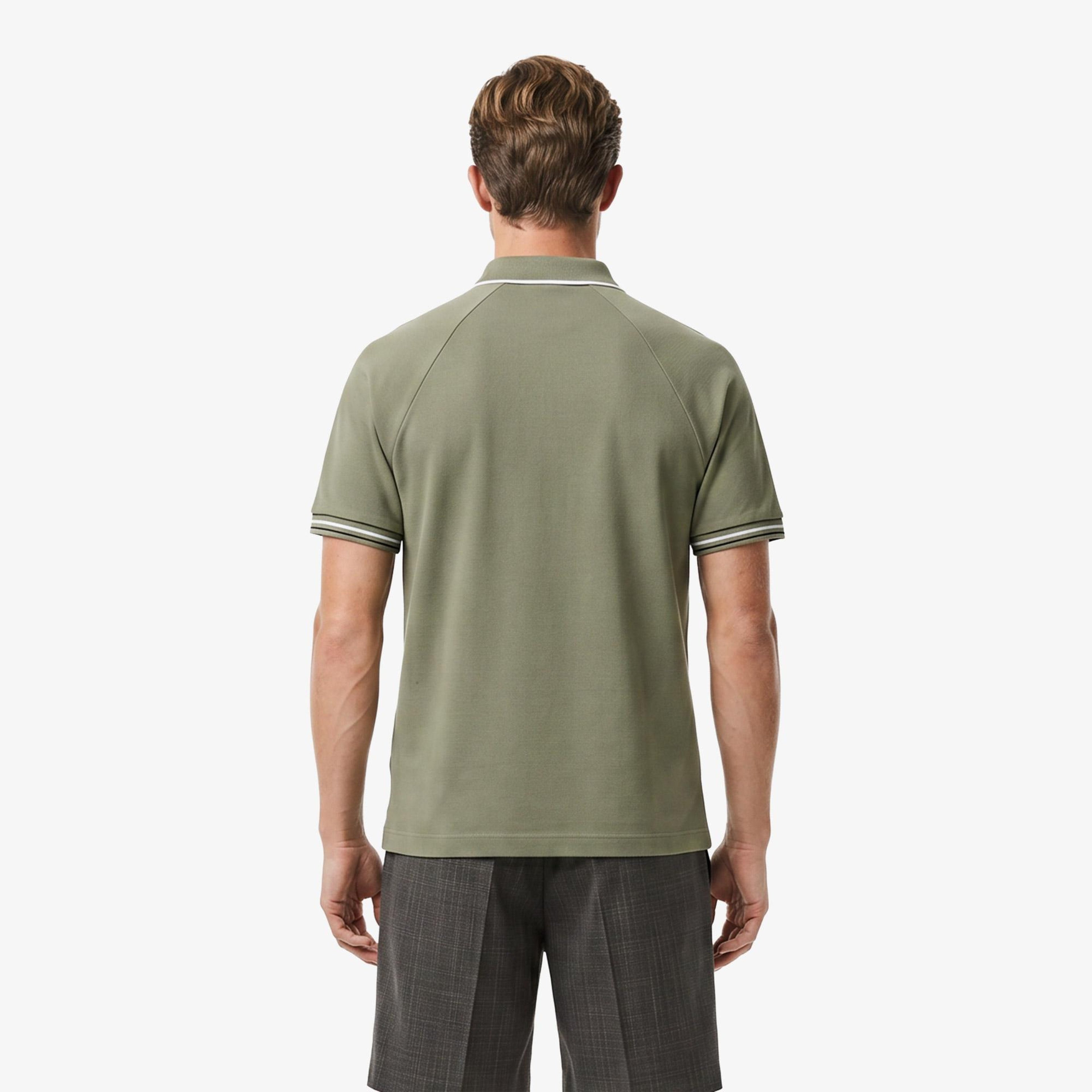 Erkek Regular Fit Haki Polo