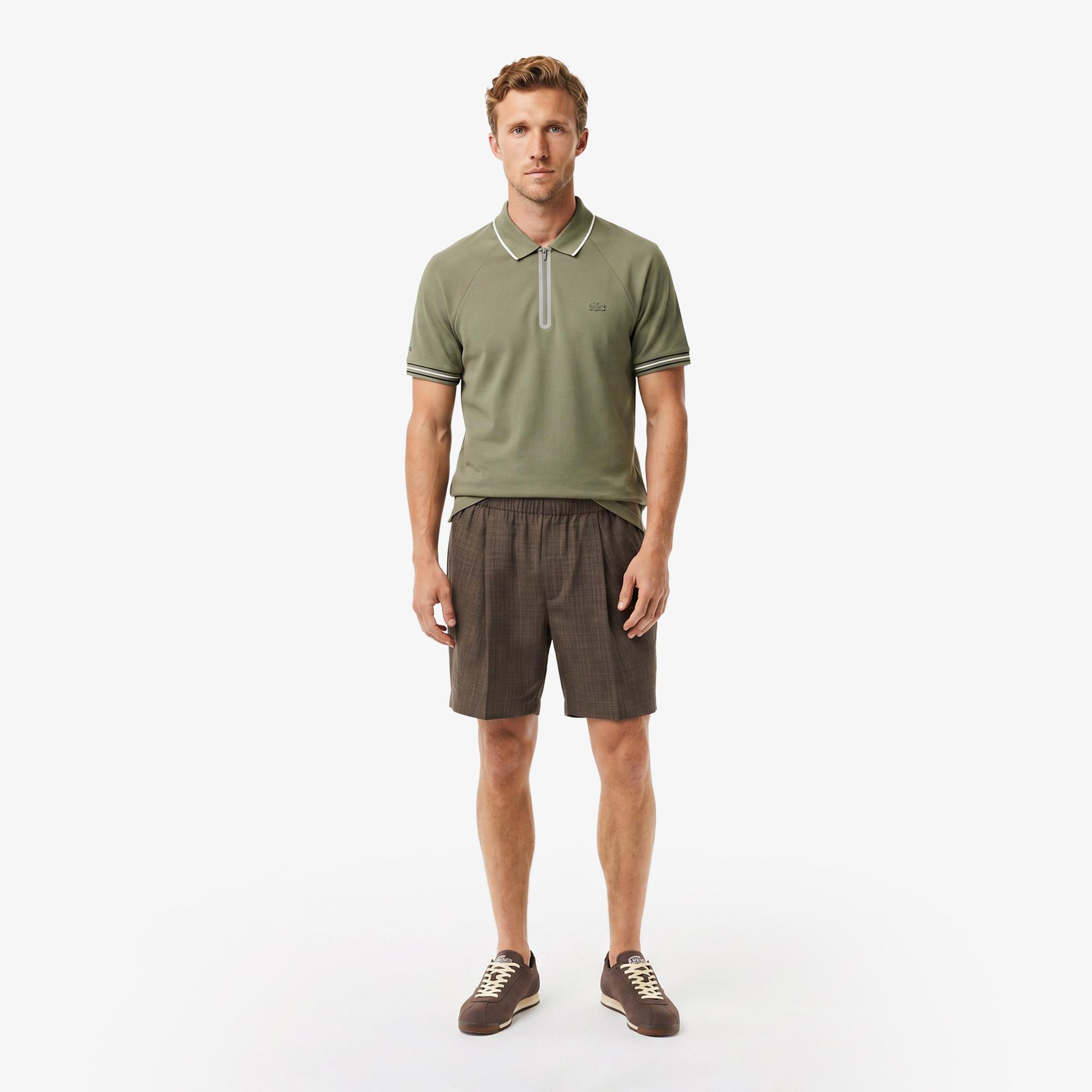 Erkek Regular Fit Haki Polo