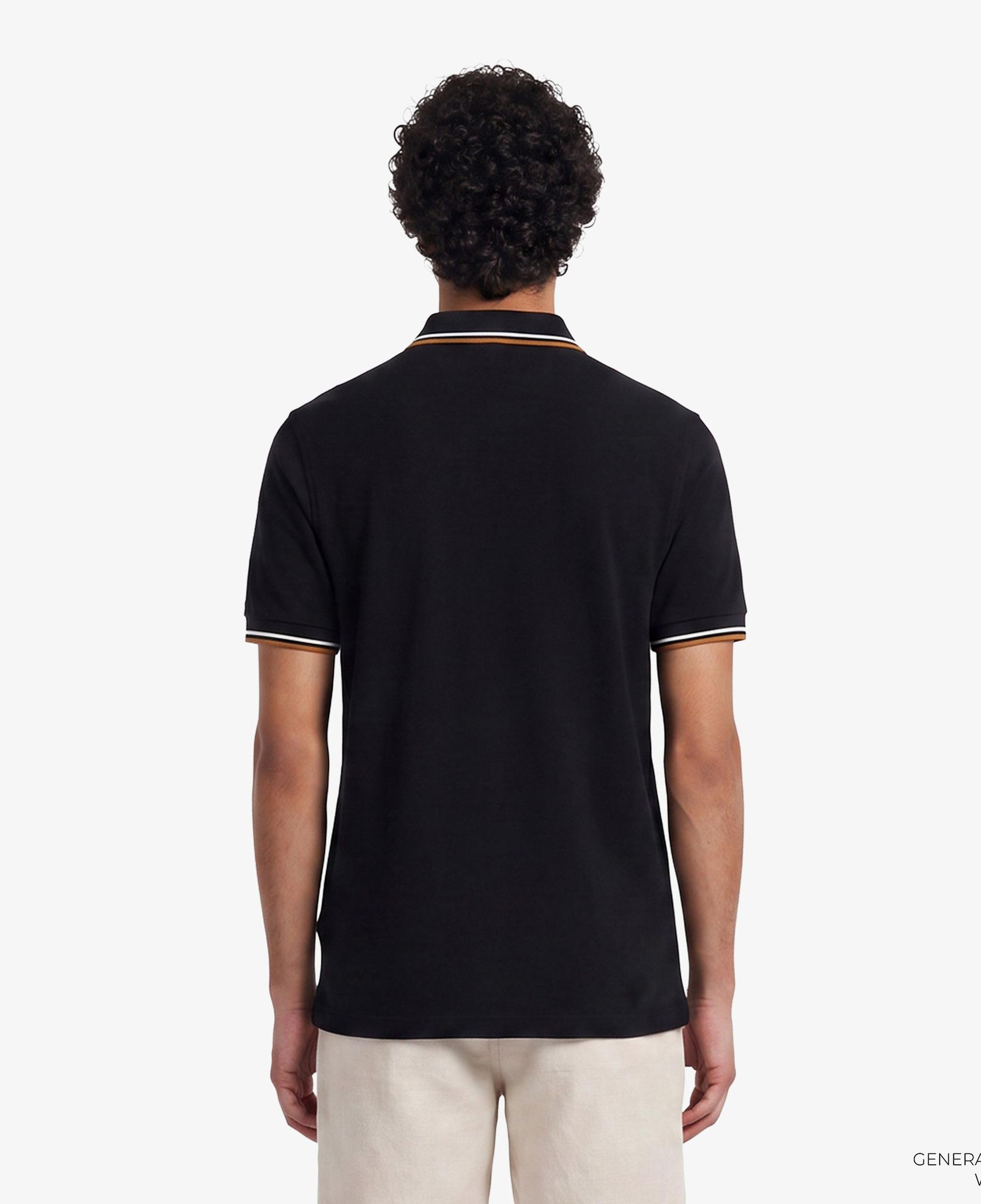 Fred Perry The Twin Tipped Erkek Siyah Polo