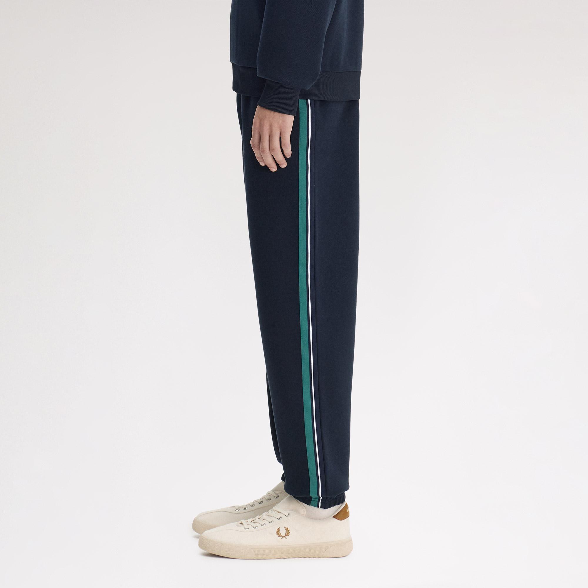 Fred Perry Stripe Tape Erkek Lacivert Eşofman Altı