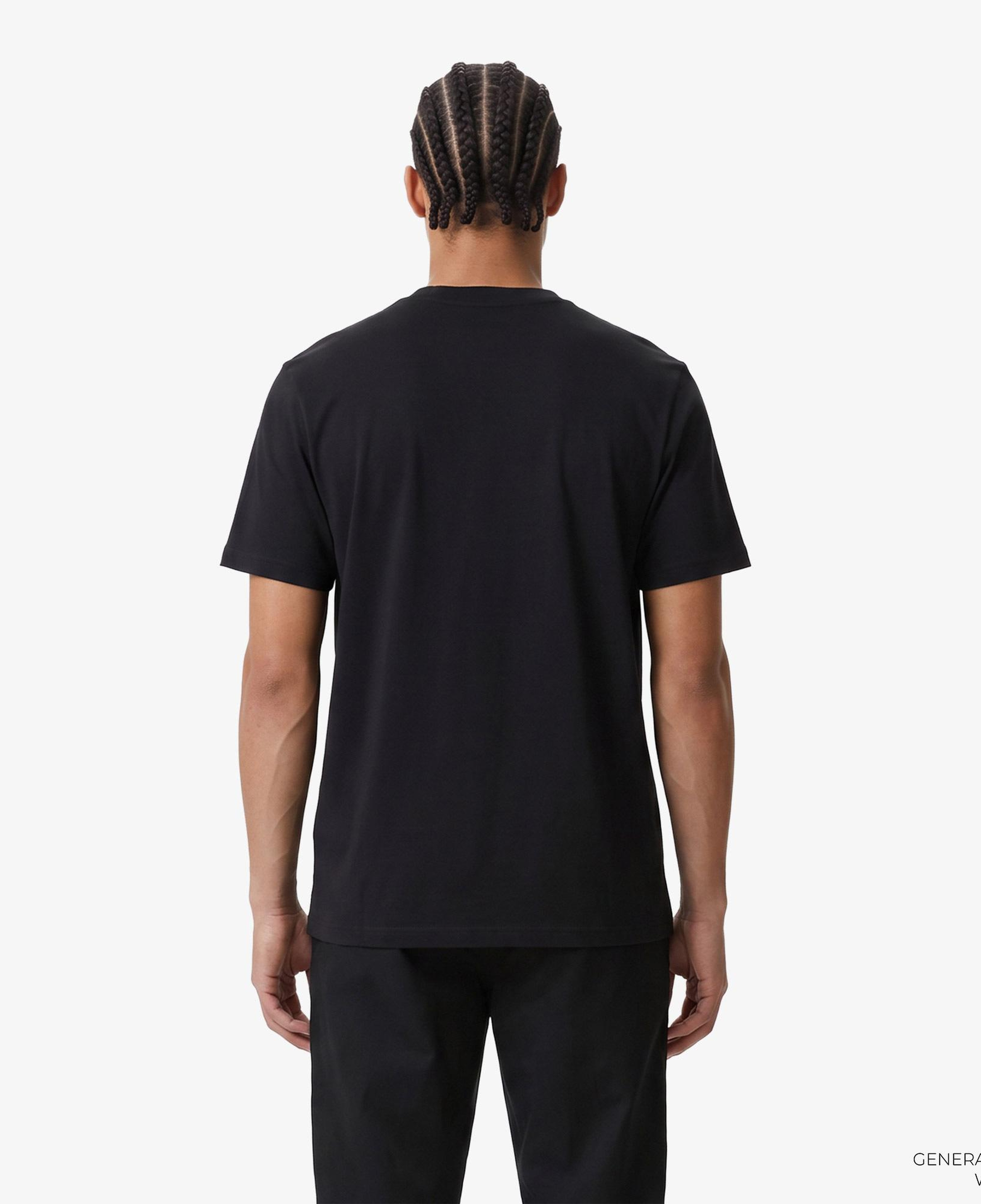 Fred Perry Circle Graphic Erkek Siyah T-Shirt