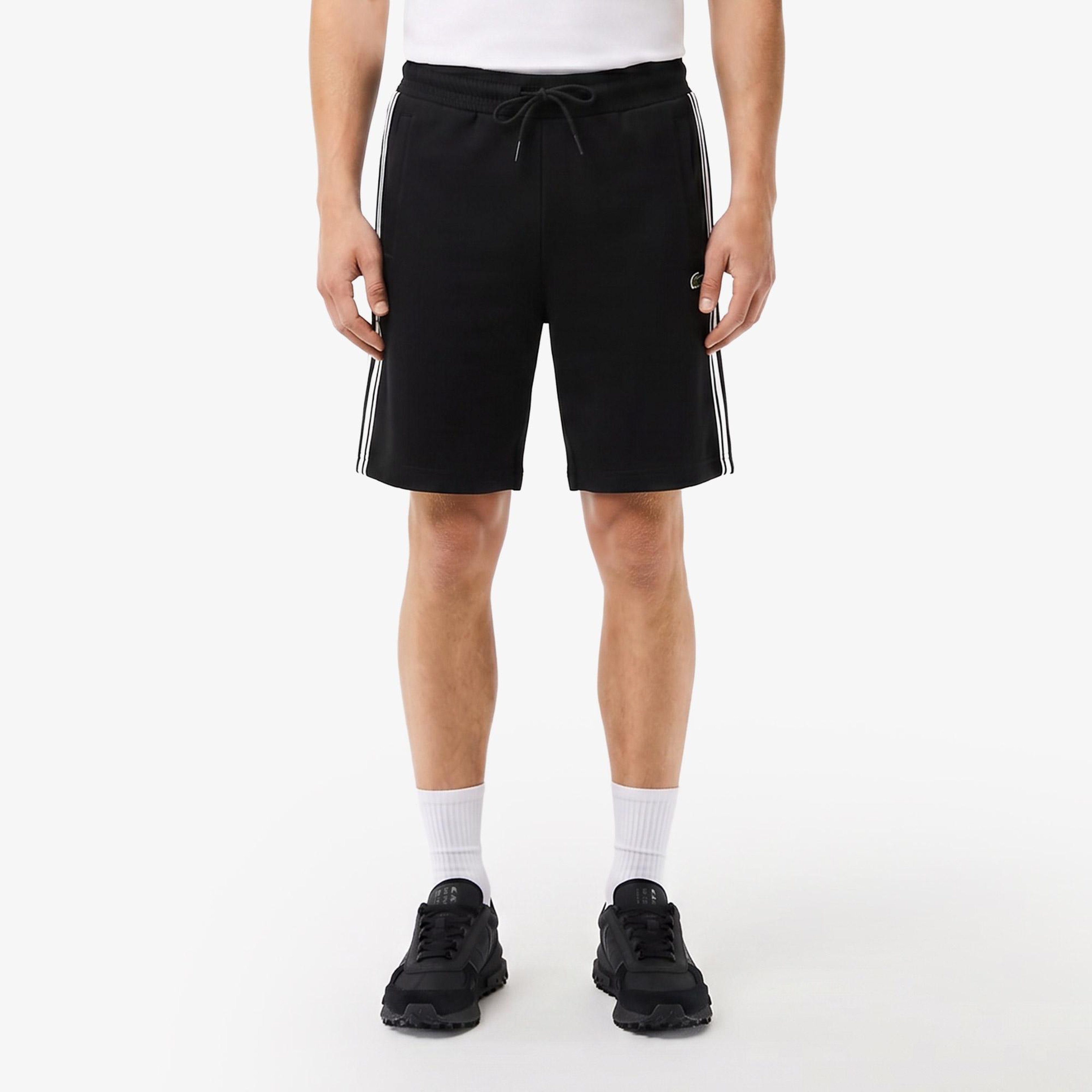 Erkek Regular Fit Siyah Şort