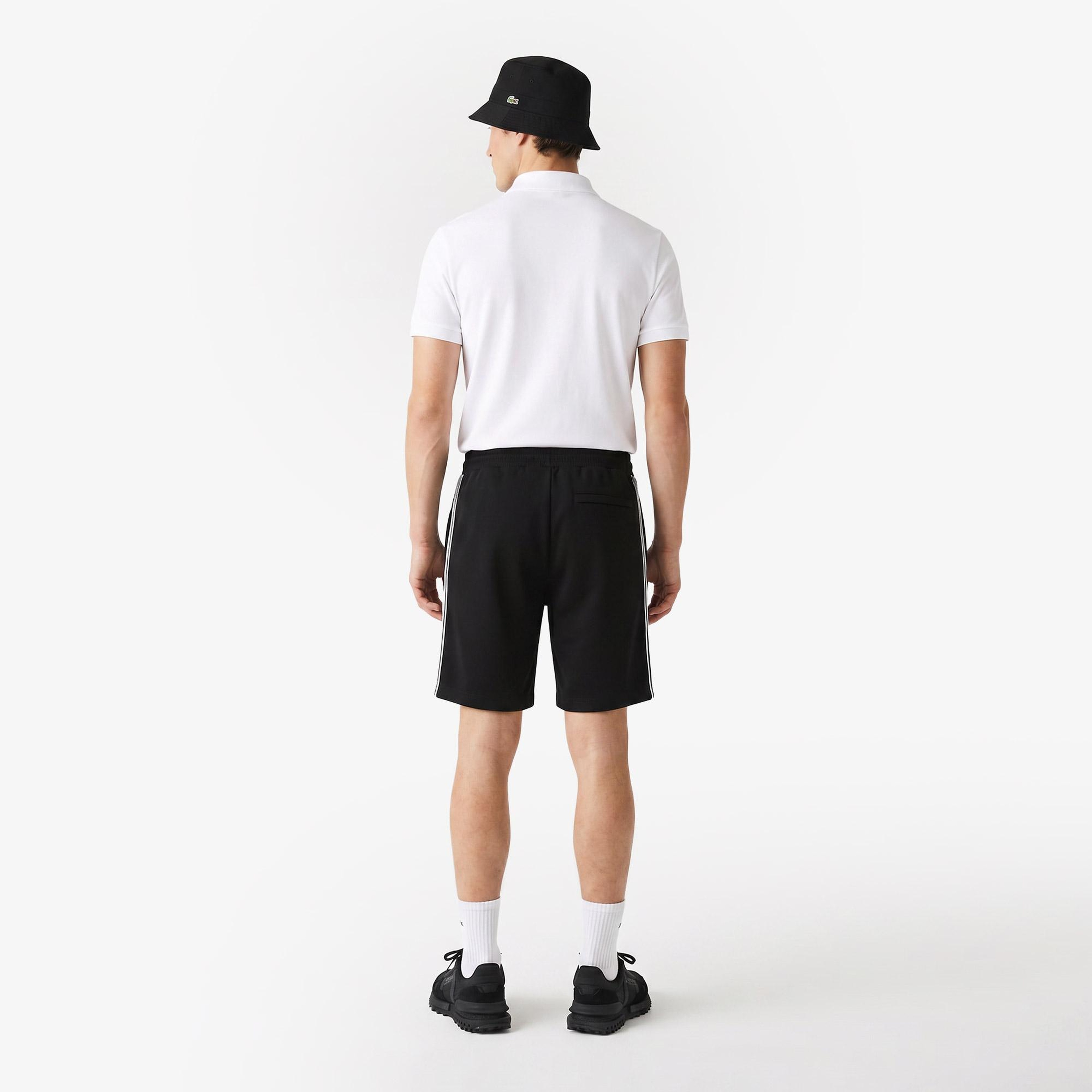 Erkek Regular Fit Siyah Şort