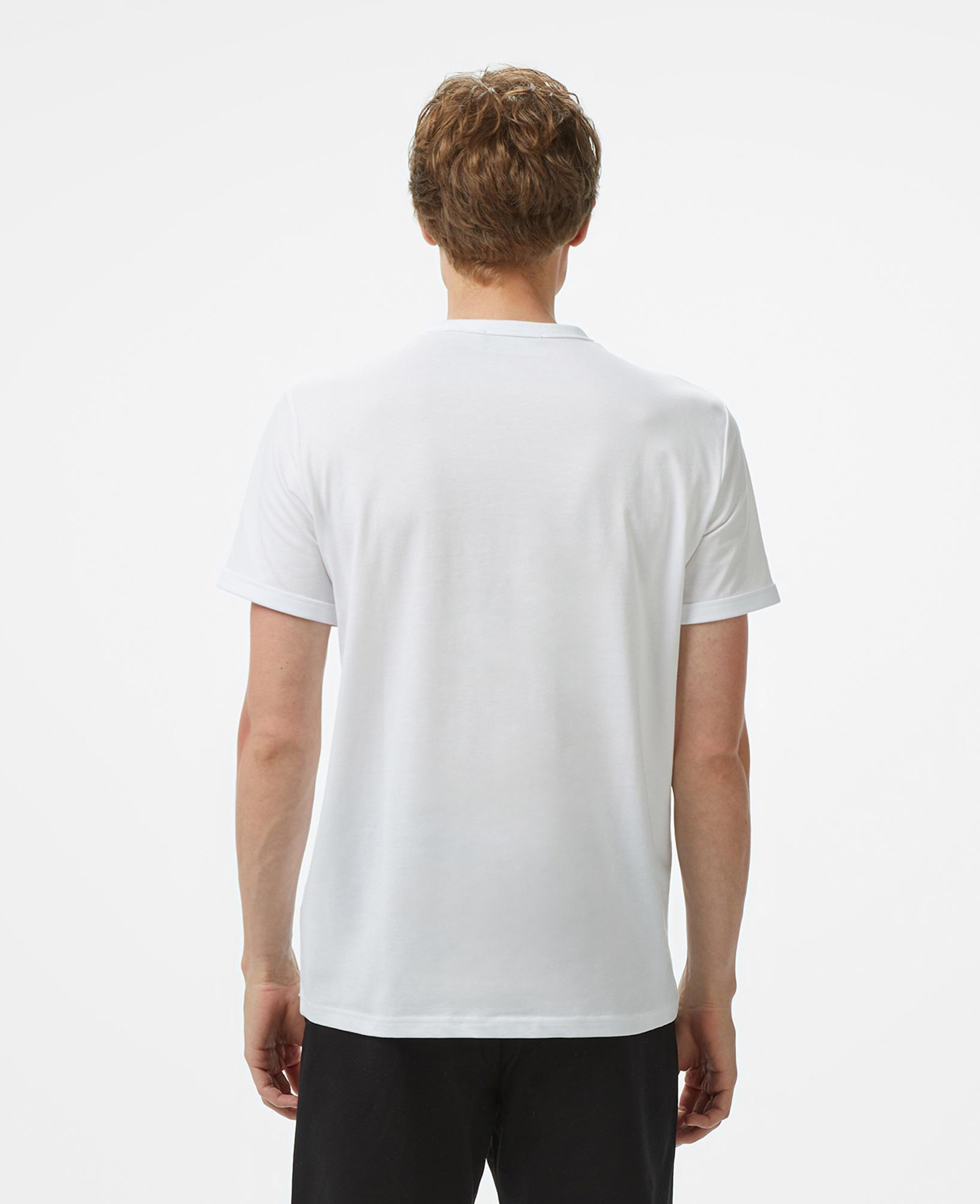 Fred Perry Ringer Erkek Beyaz T-Shirt