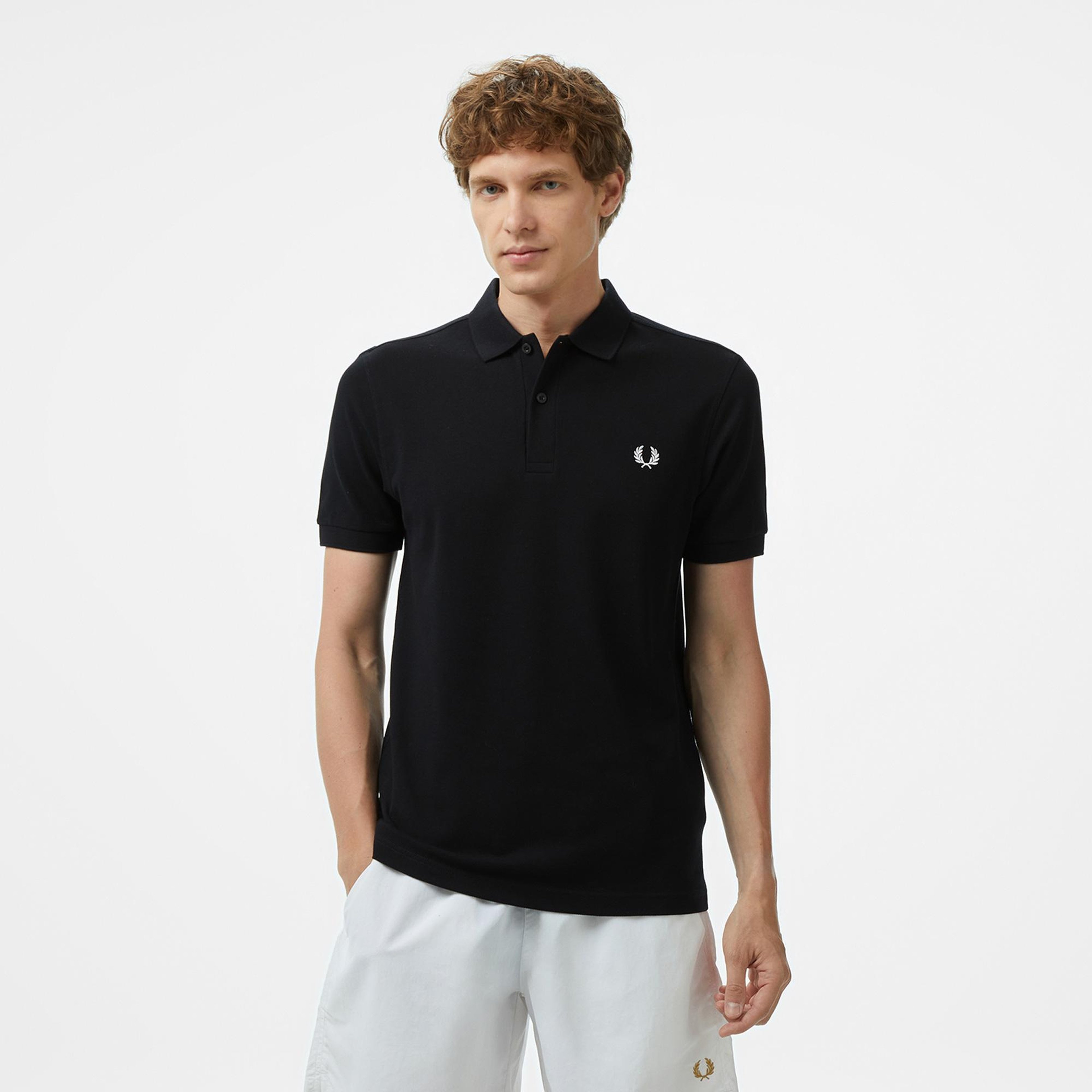 Fred Perry Erkek Siyah Polo