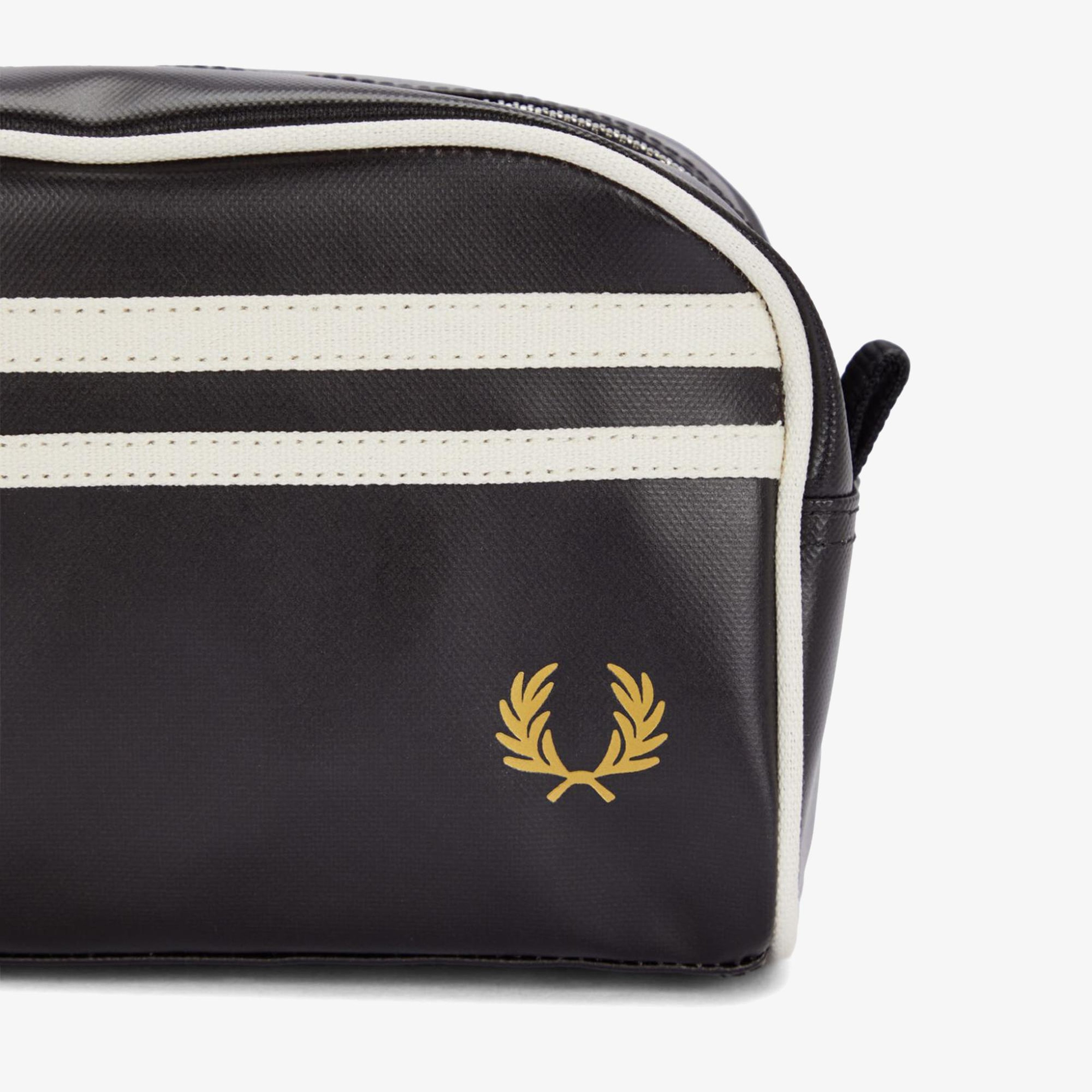 Fred Perry Coated Polyester Unisex Siyah El Çantası