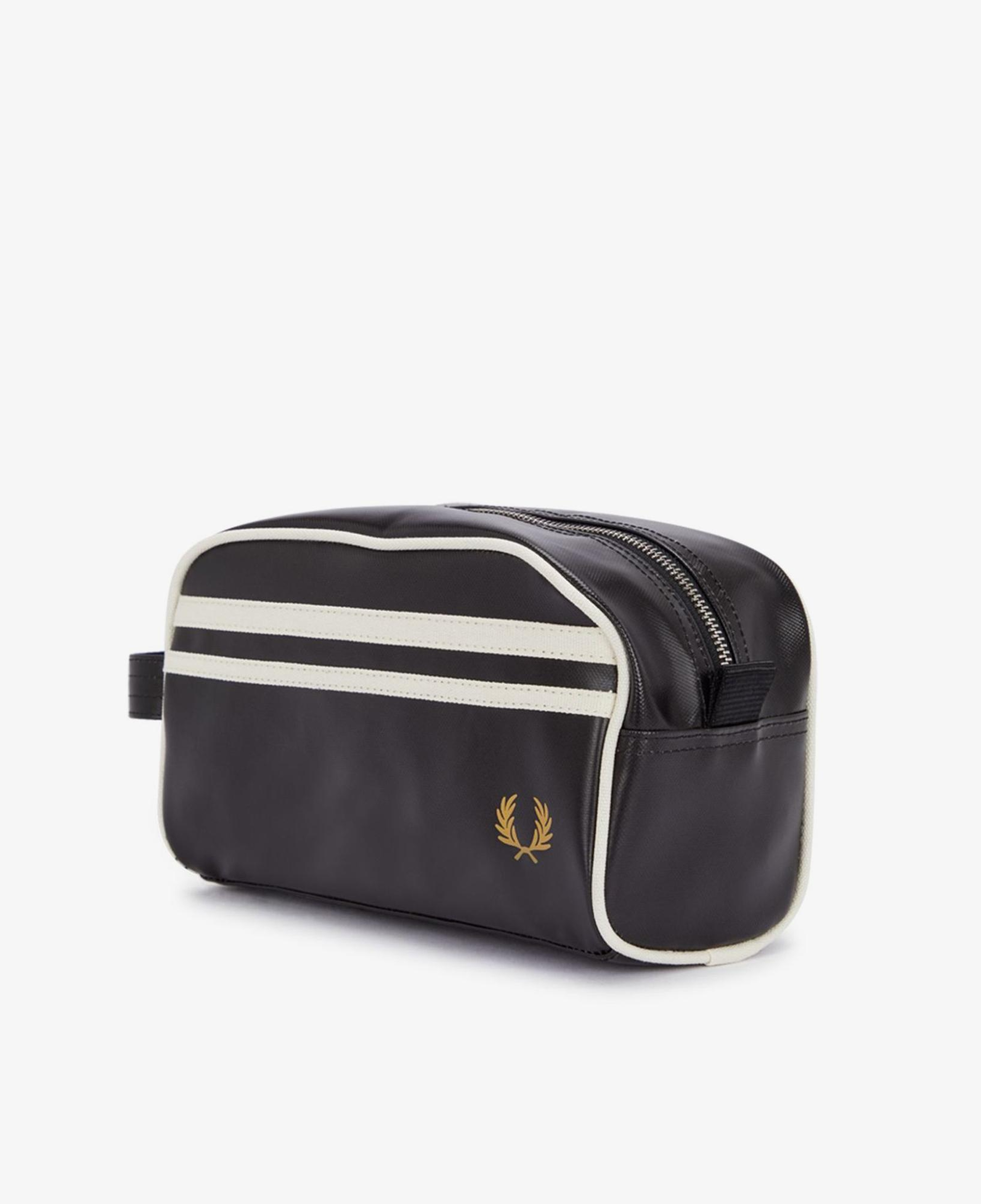 Fred Perry Coated Polyester Unisex Siyah El Çantası