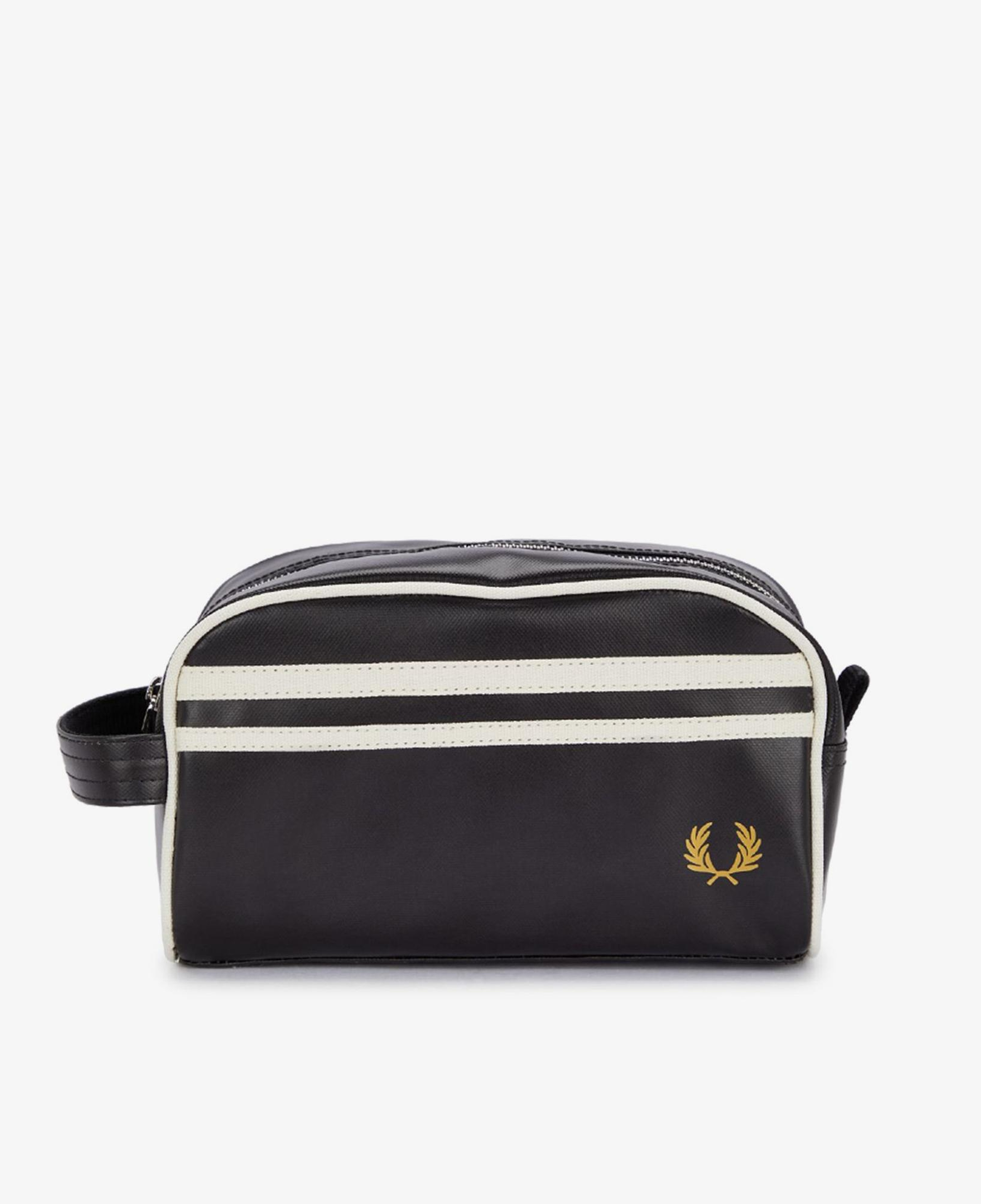 Fred Perry Coated Polyester Unisex Siyah El Çantası