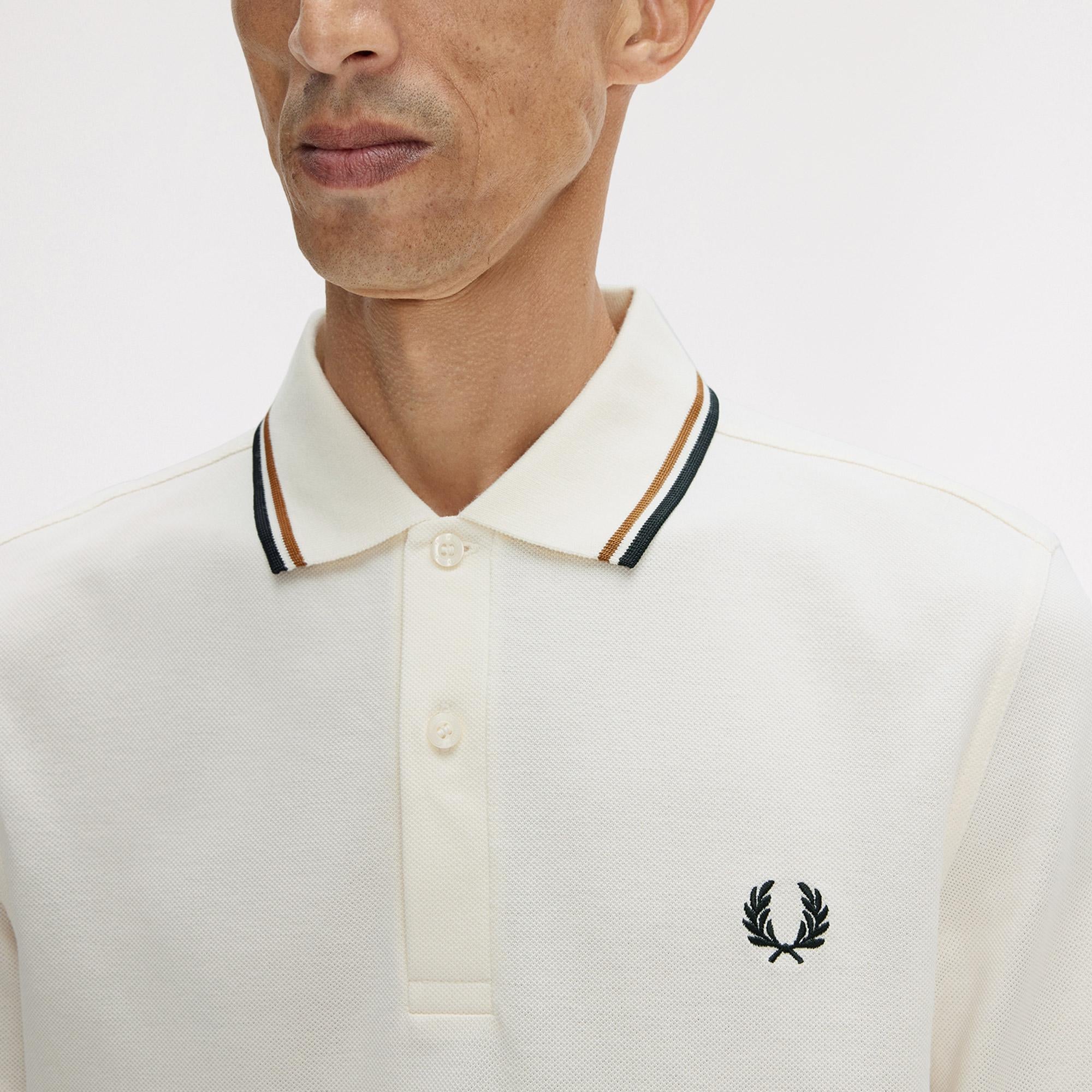 Fred Perry Erkek Krem Rengi Polo