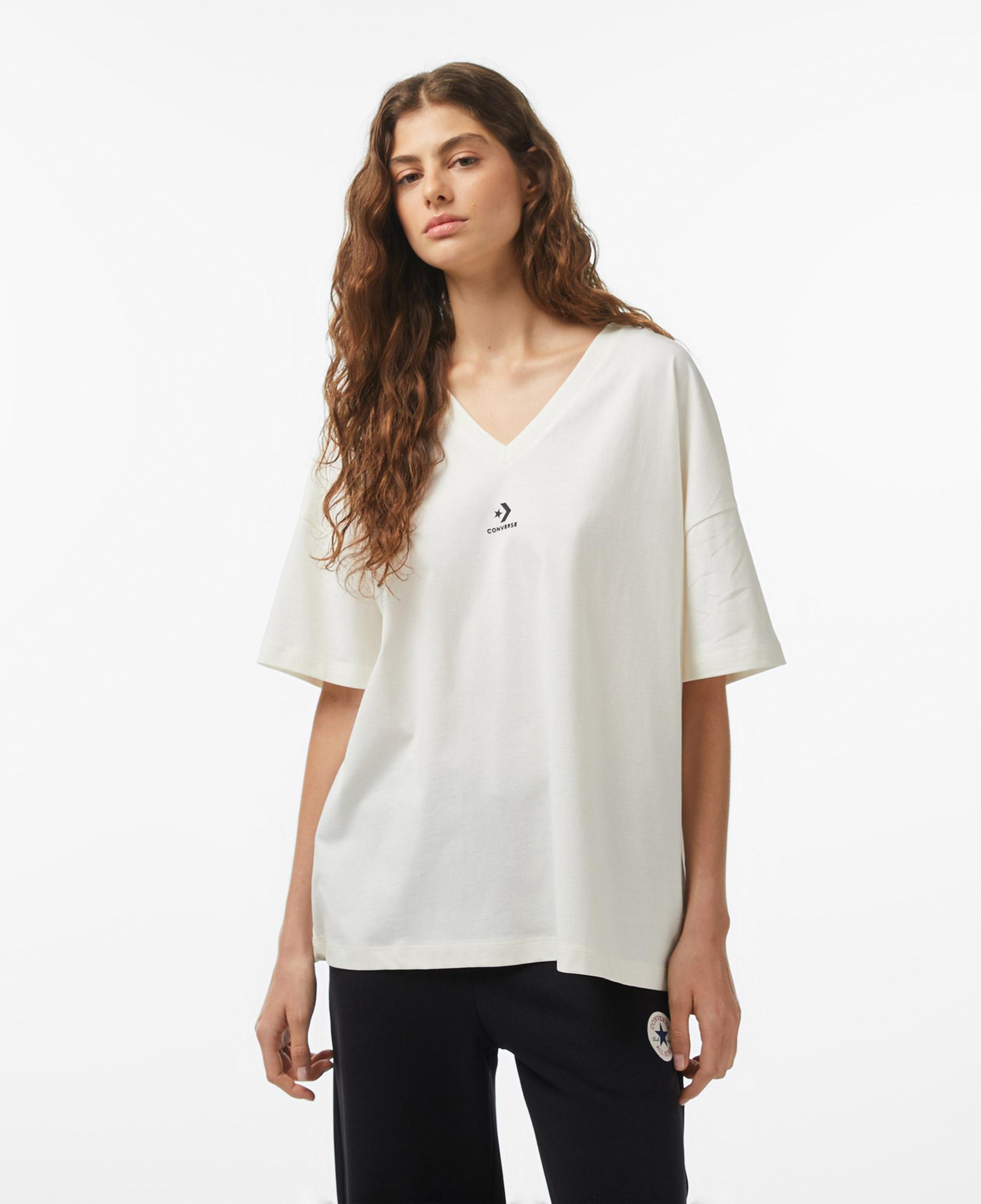 Converse Kadın Krem T-Shirt