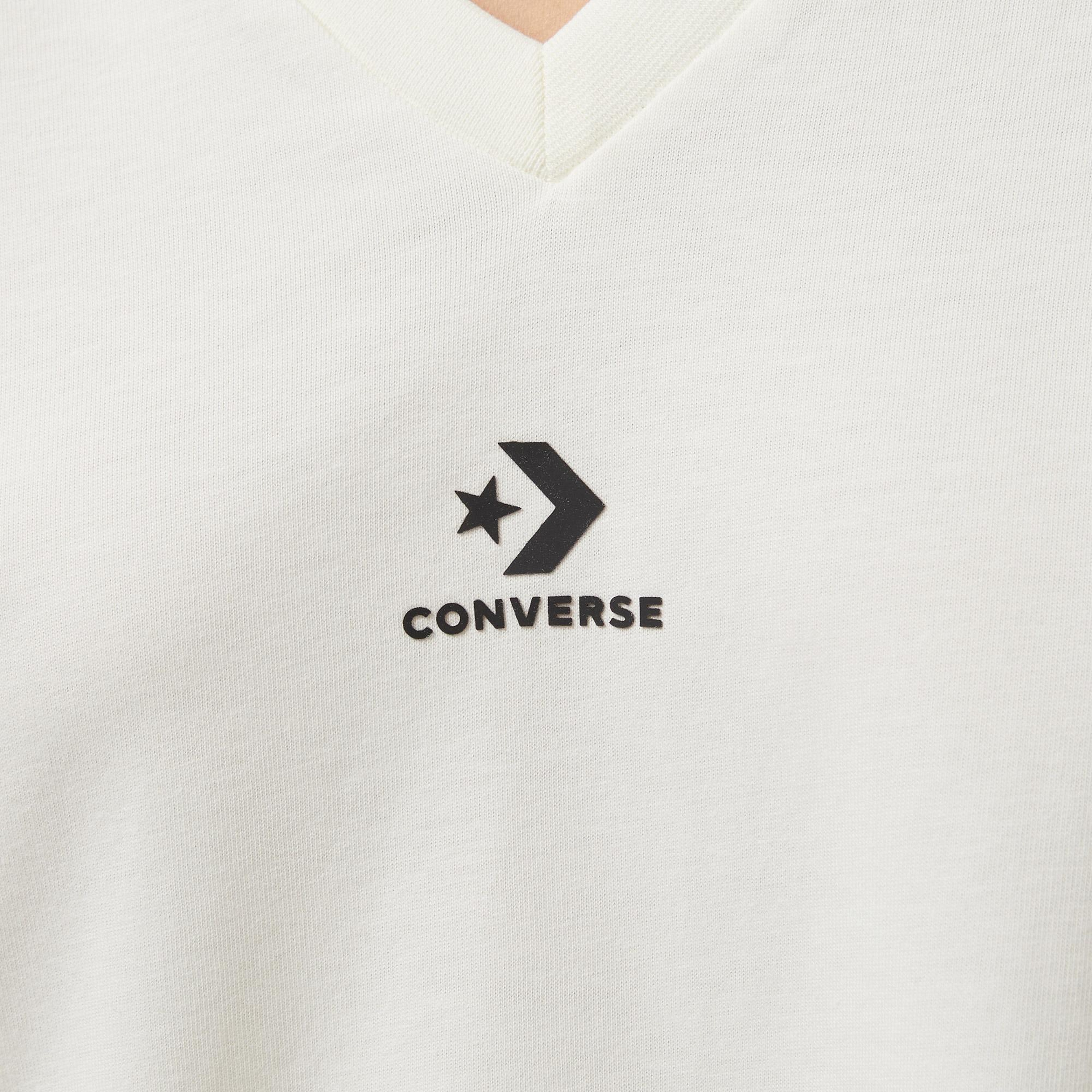 Converse Kadın Krem T-Shirt