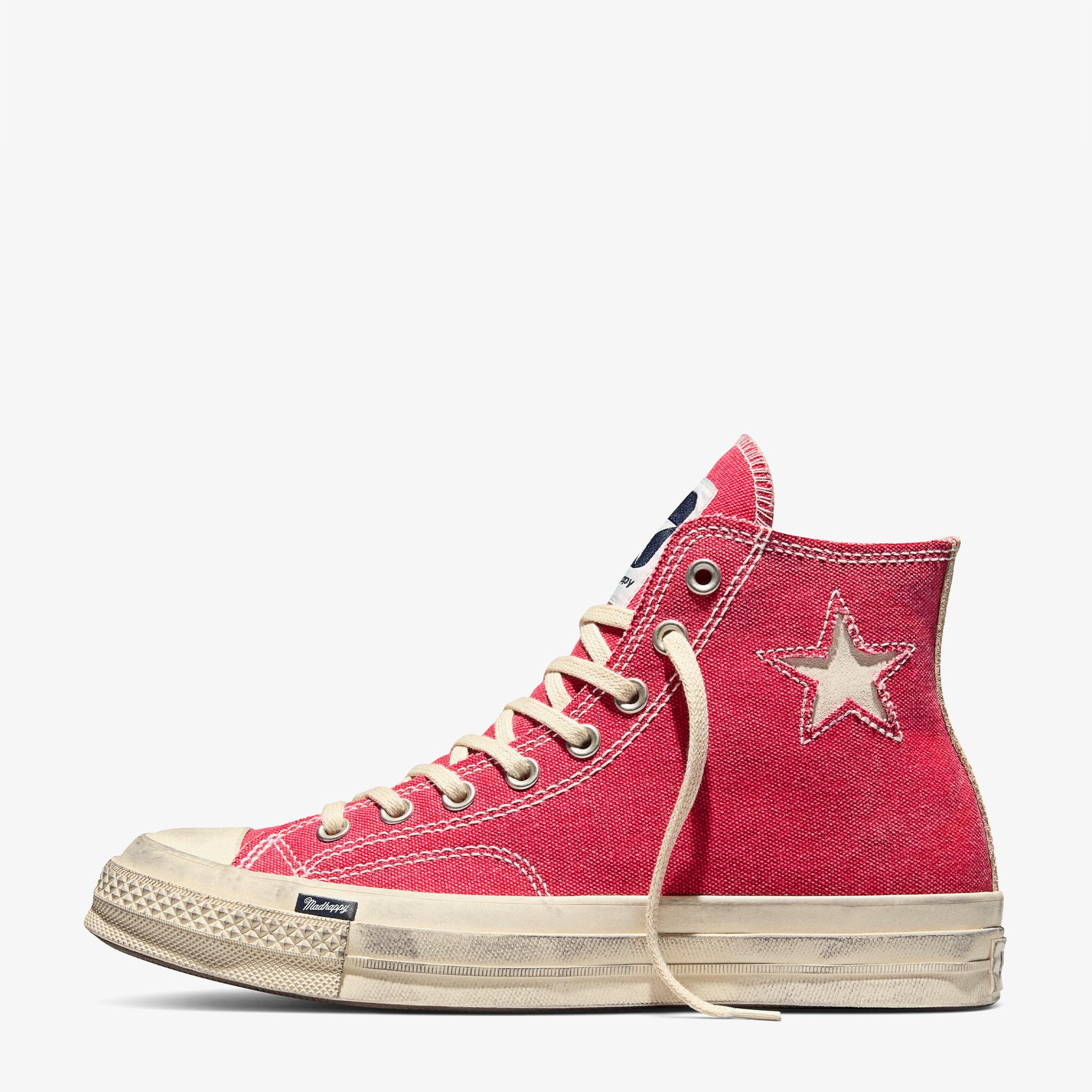 Converse x MADHAPPY Chuck 70 Unisex Kırmızı Sneaker