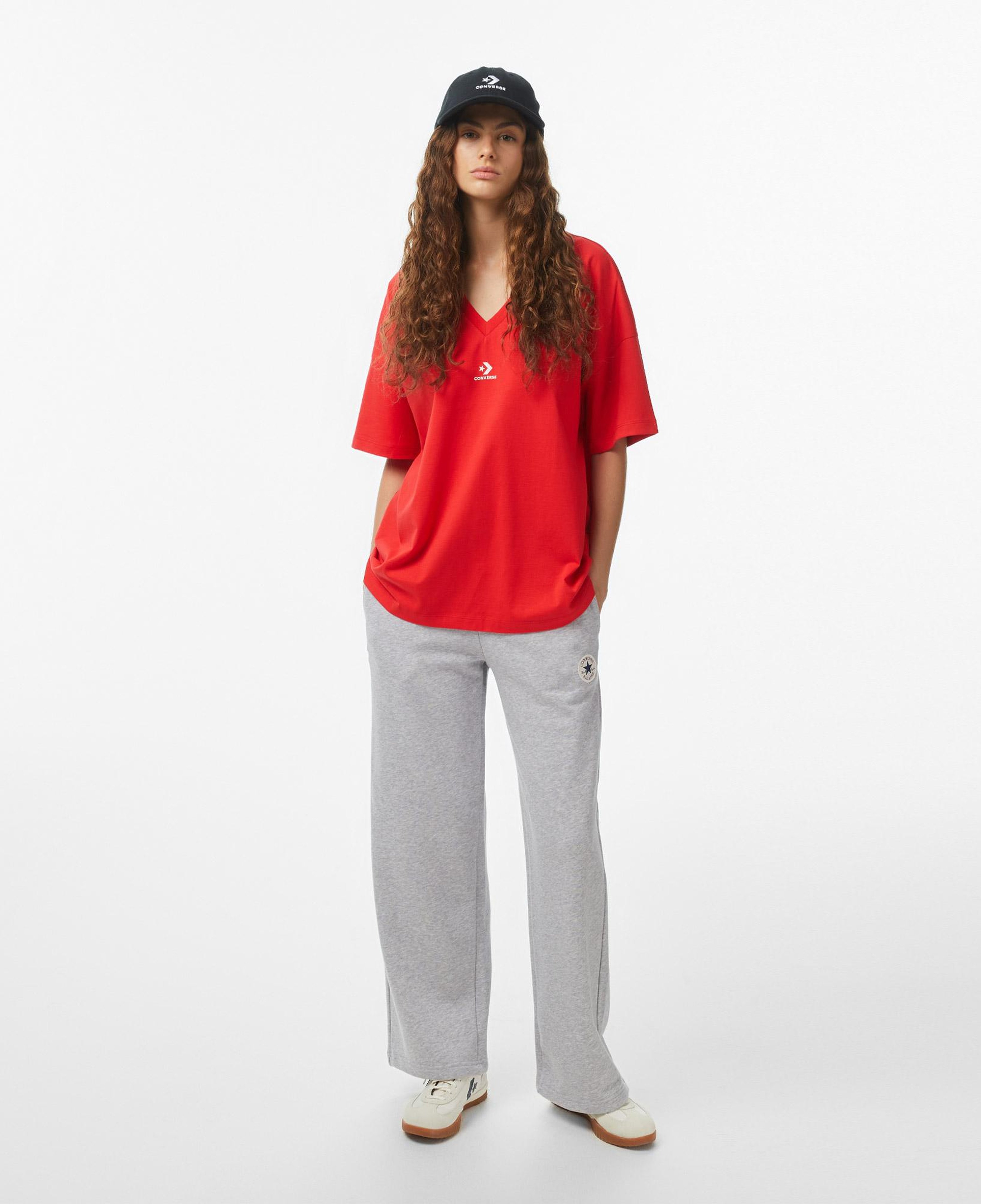 Converse Kadın Kırmızı T-Shirt