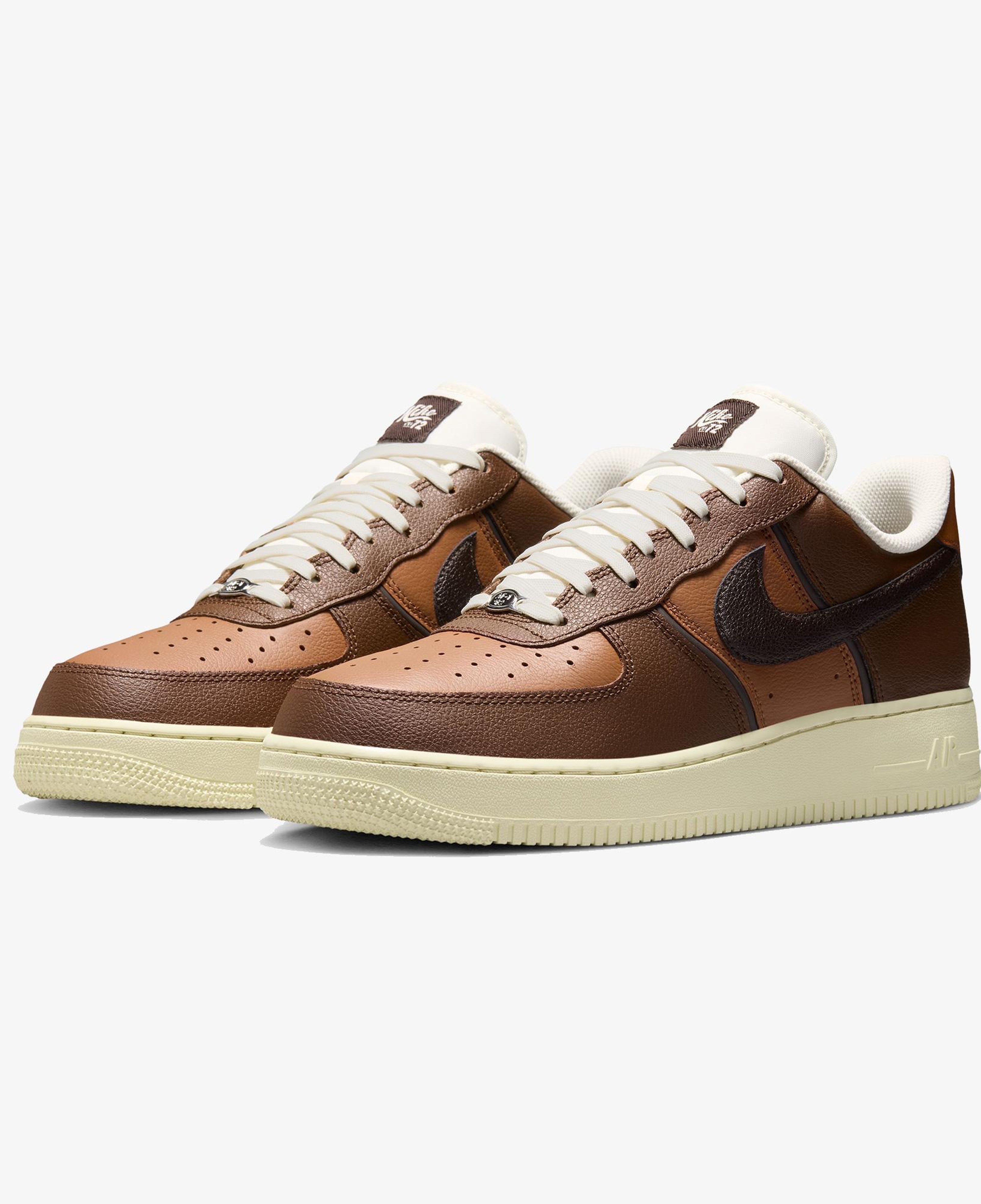 Nike Air Force 1 '07 LV8 Erkek Kahverengi Spor Ayakkabı