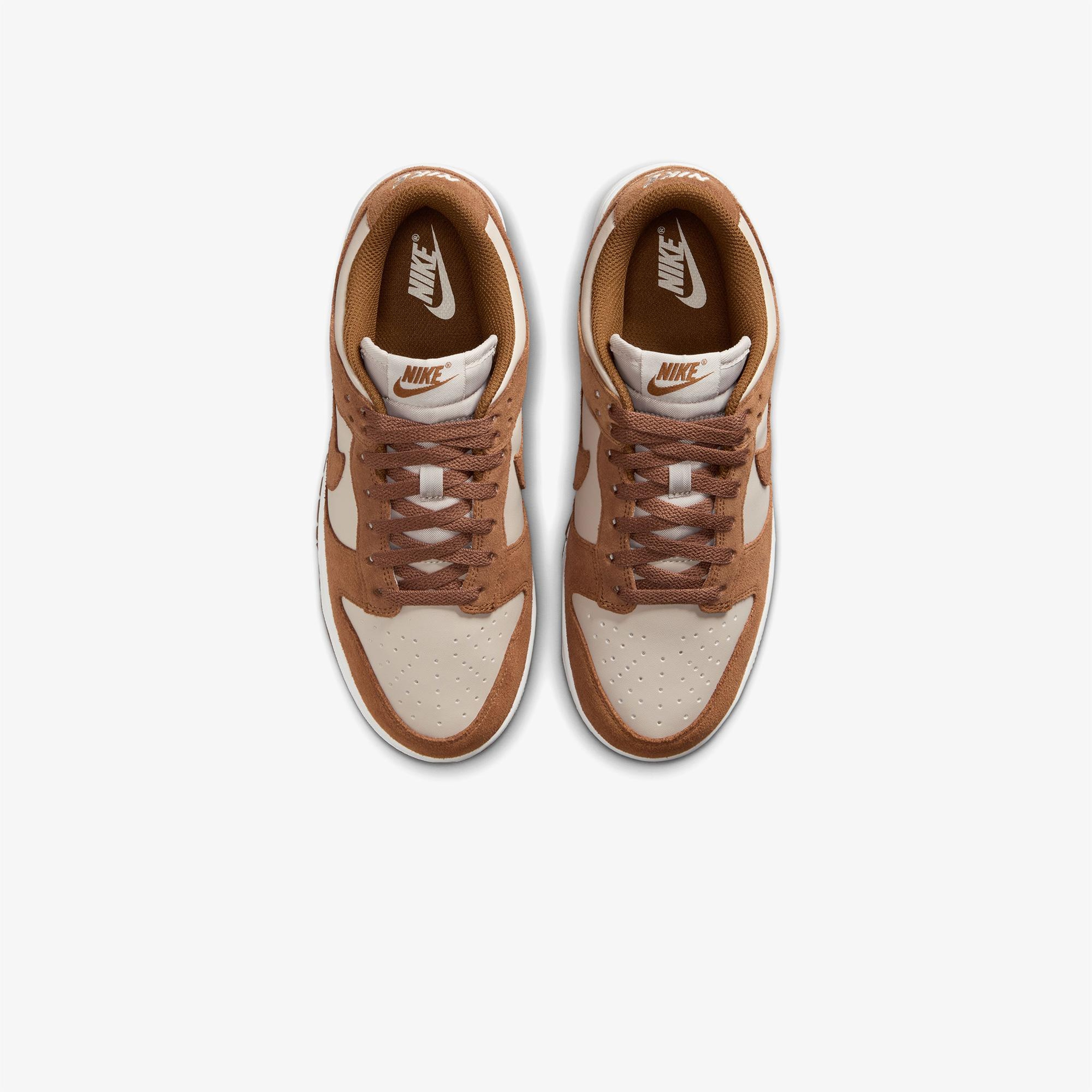Nike Dunk Low Suede Kadın Kahverengi Spor Ayakkabı