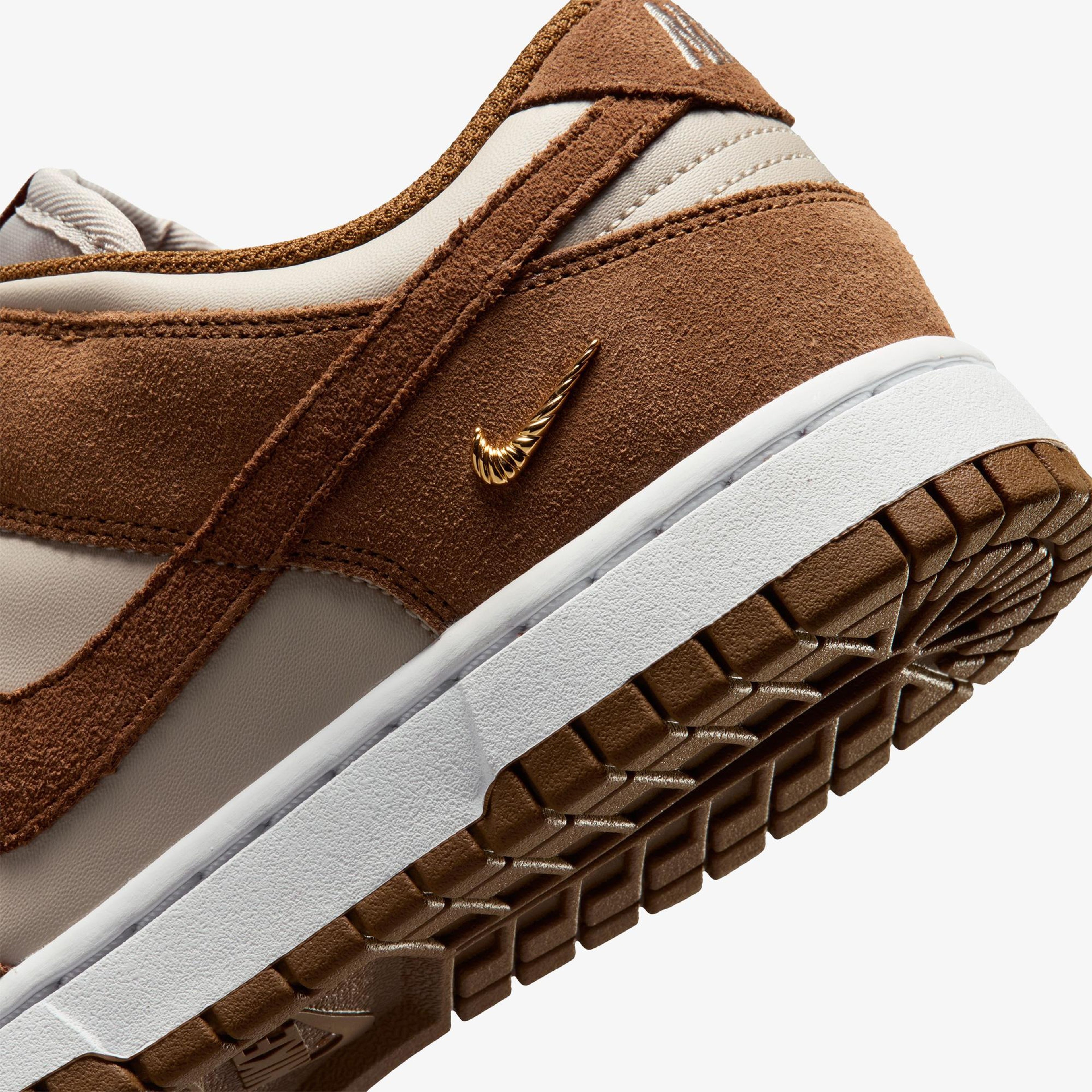 Nike Dunk Low Suede Kadın Kahverengi Spor Ayakkabı