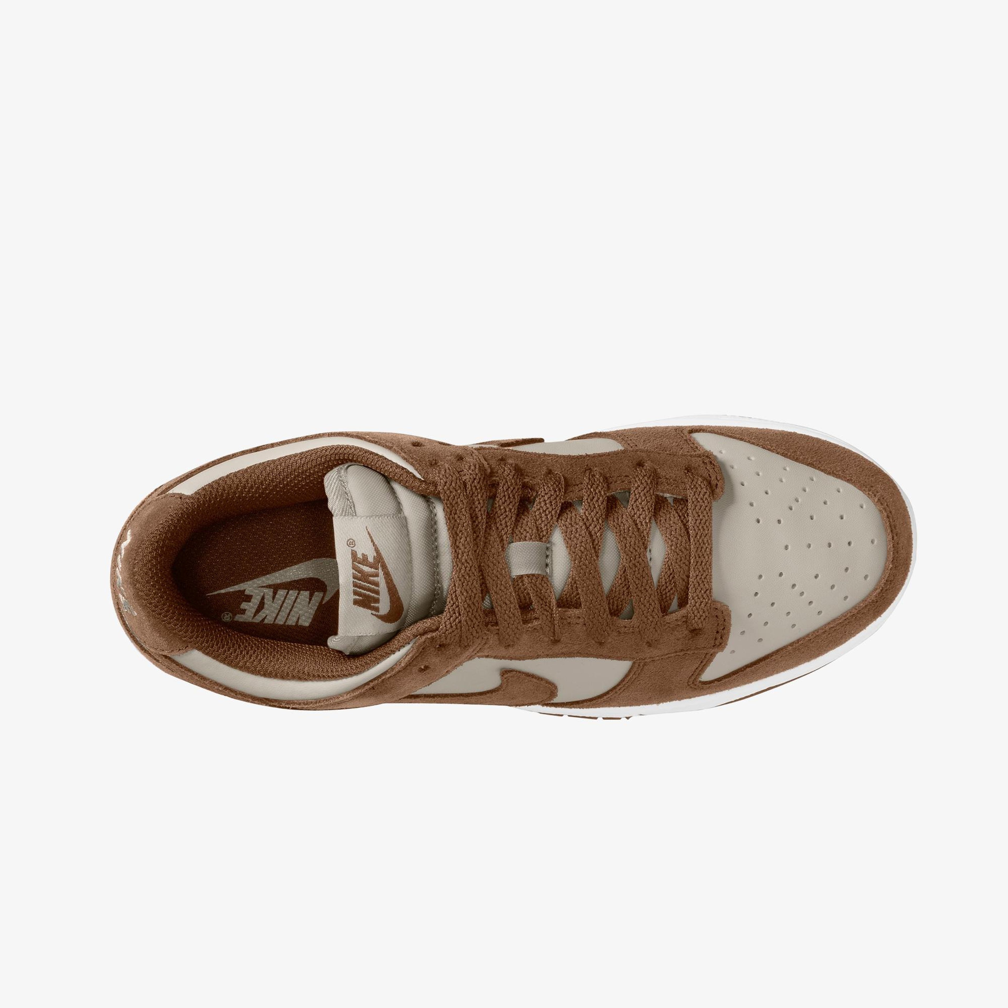 Nike Dunk Low Suede Kadın Kahverengi Spor Ayakkabı