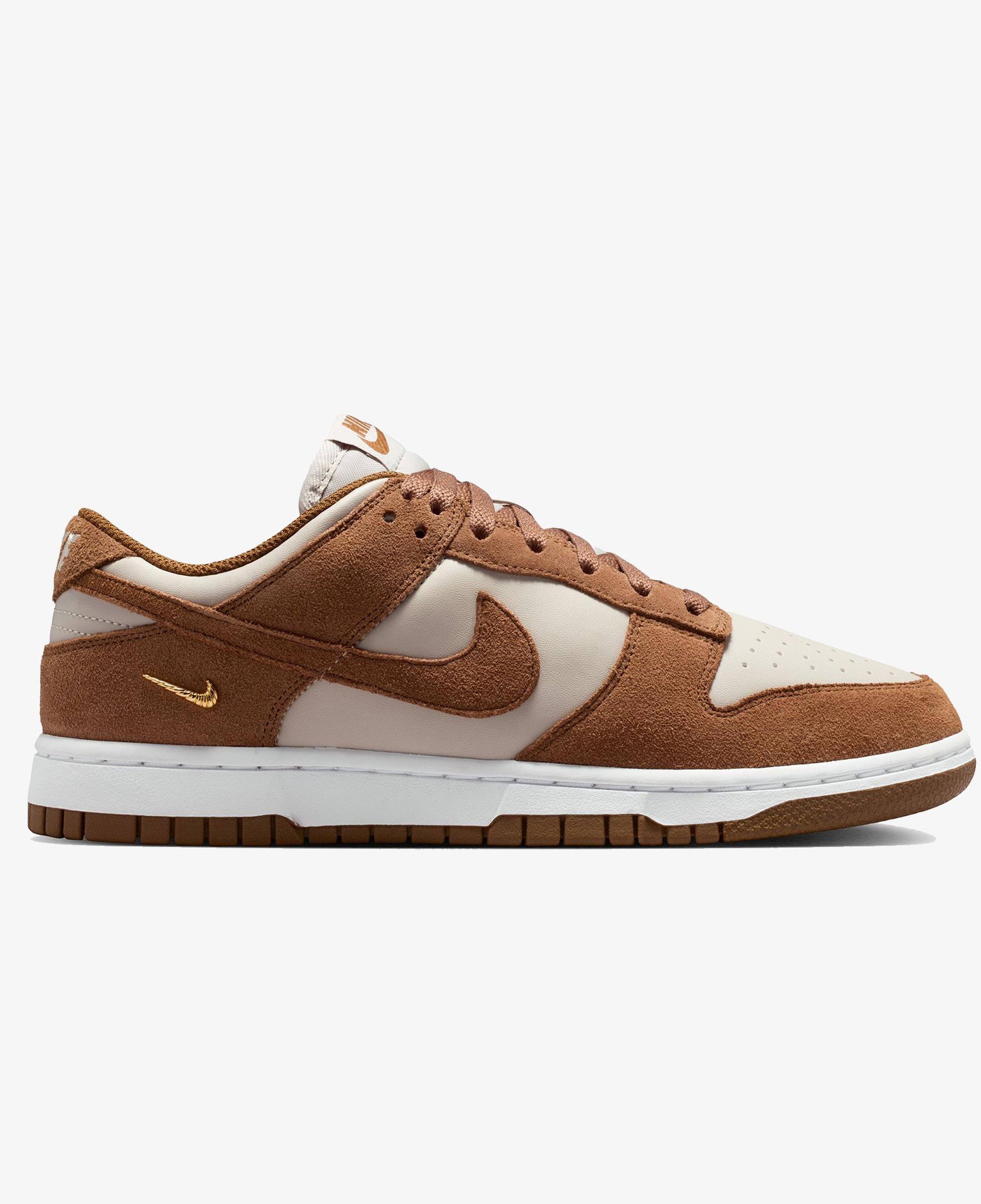 Nike Dunk Low Suede Kadın Kahverengi Spor Ayakkabı