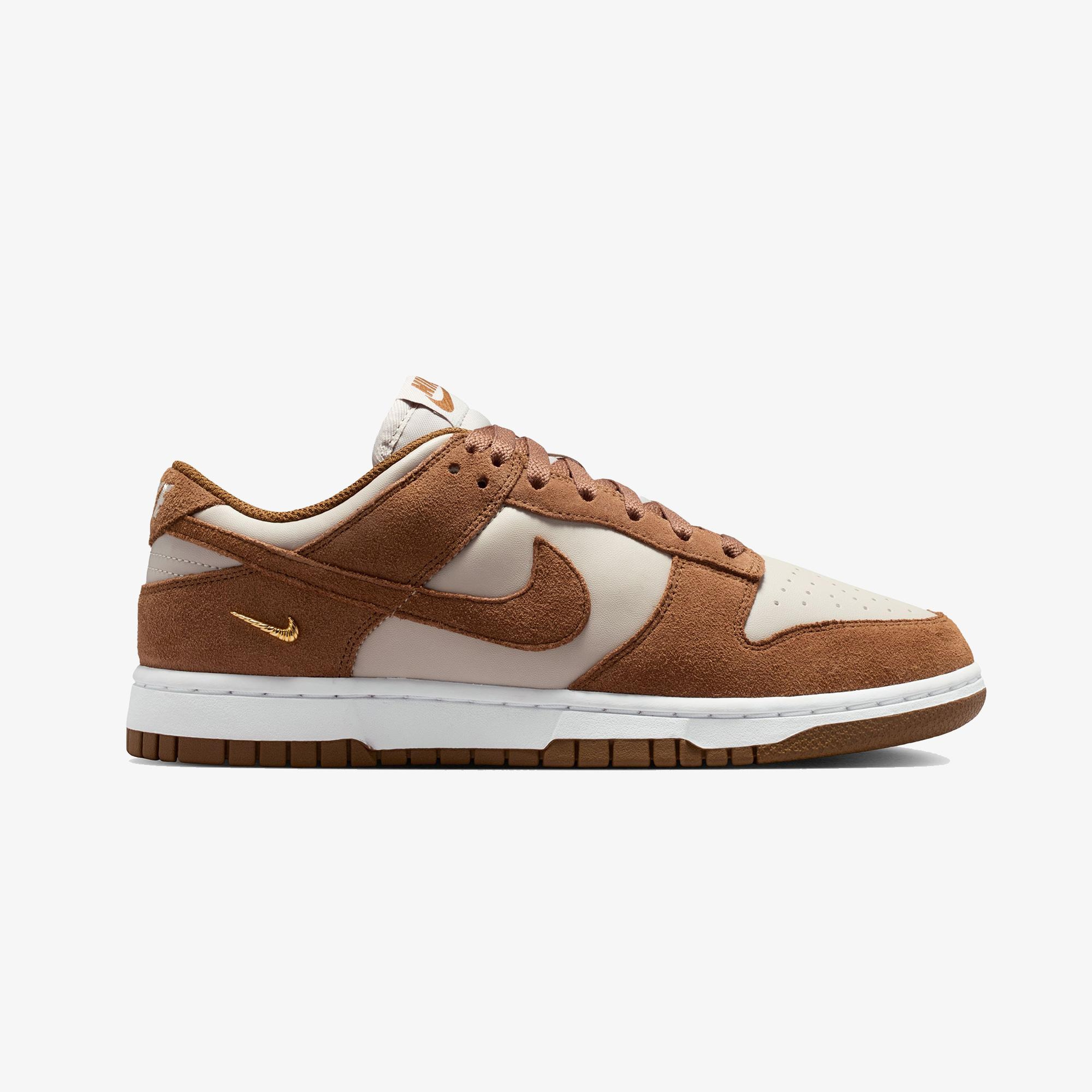 Nike Dunk Low Suede Kadın Kahverengi Spor Ayakkabı