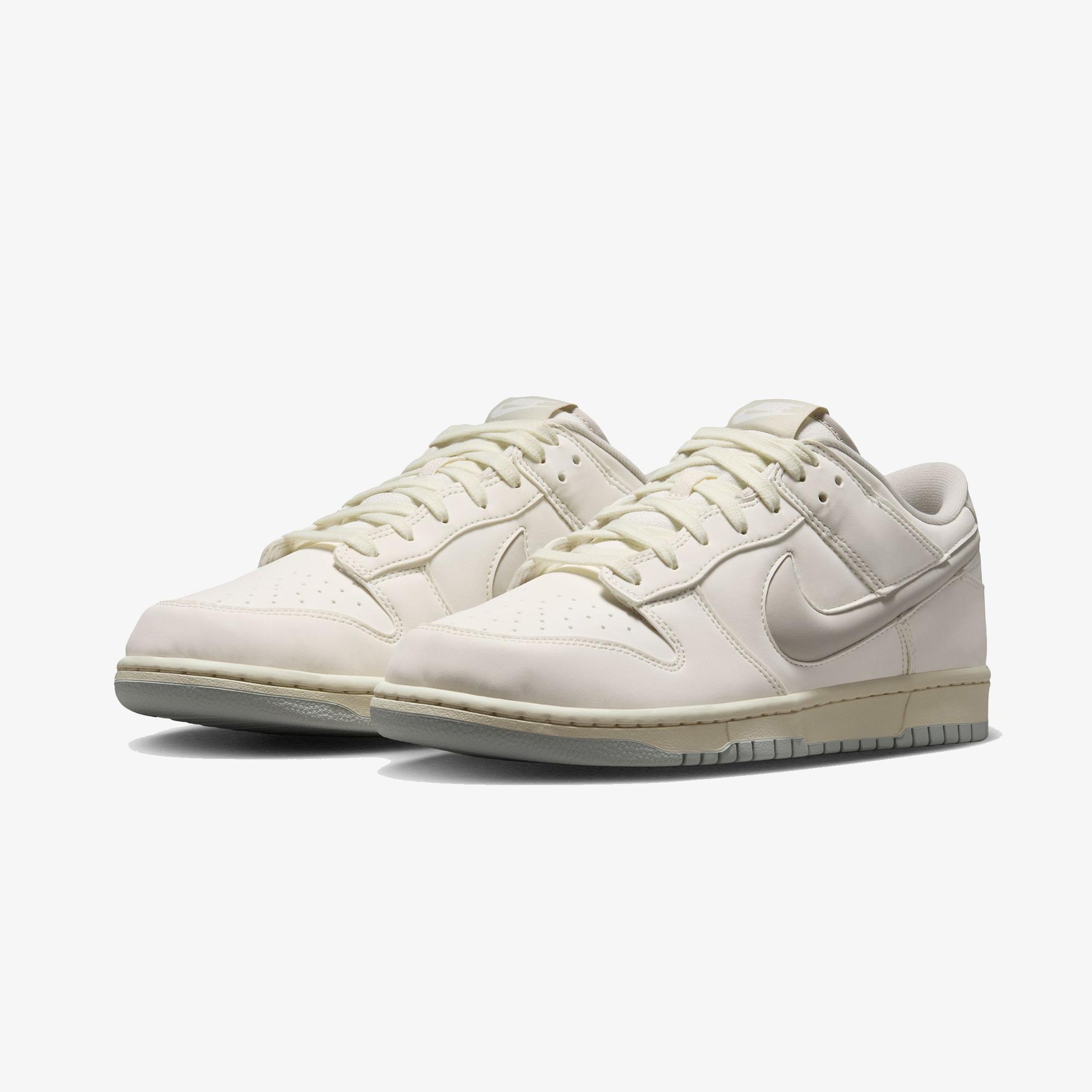 Nike Dunk Low Retro Premium Erkek Krem Rengi Spor Ayakkabı