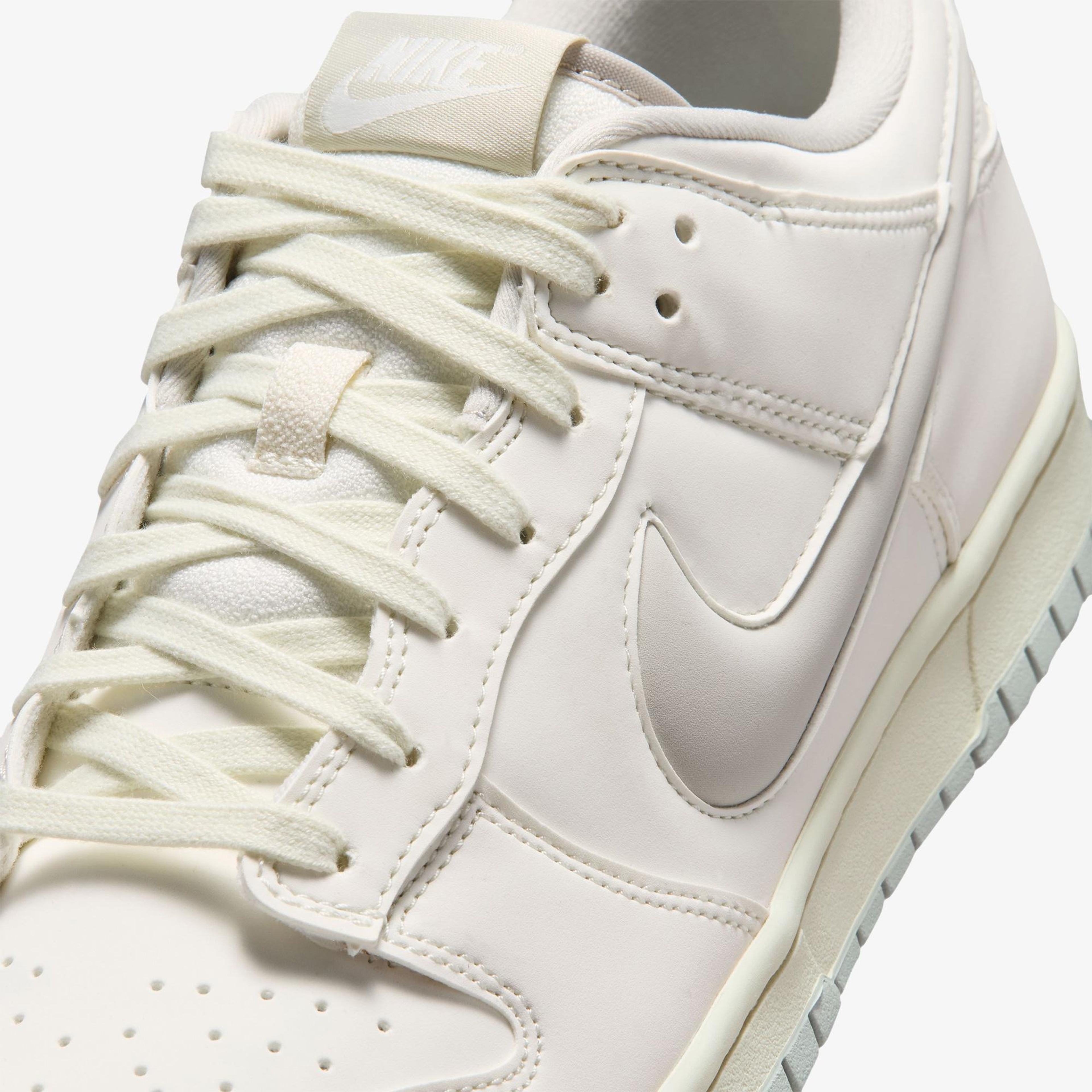 Nike Dunk Low Retro Premium Erkek Krem Rengi Spor Ayakkabı
