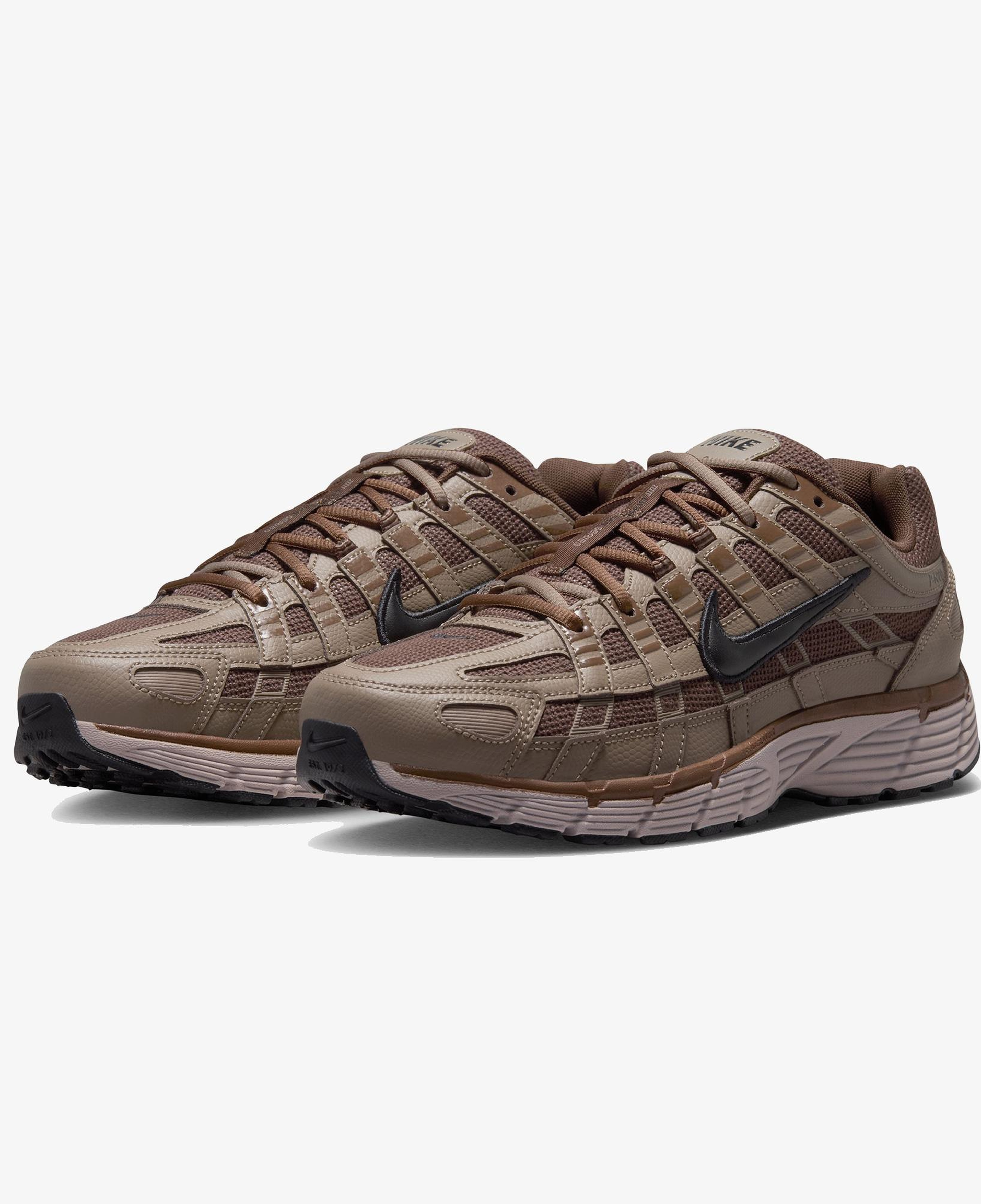 Nike P-6000 Premium Erkek Kahverengi Spor Ayakkabı