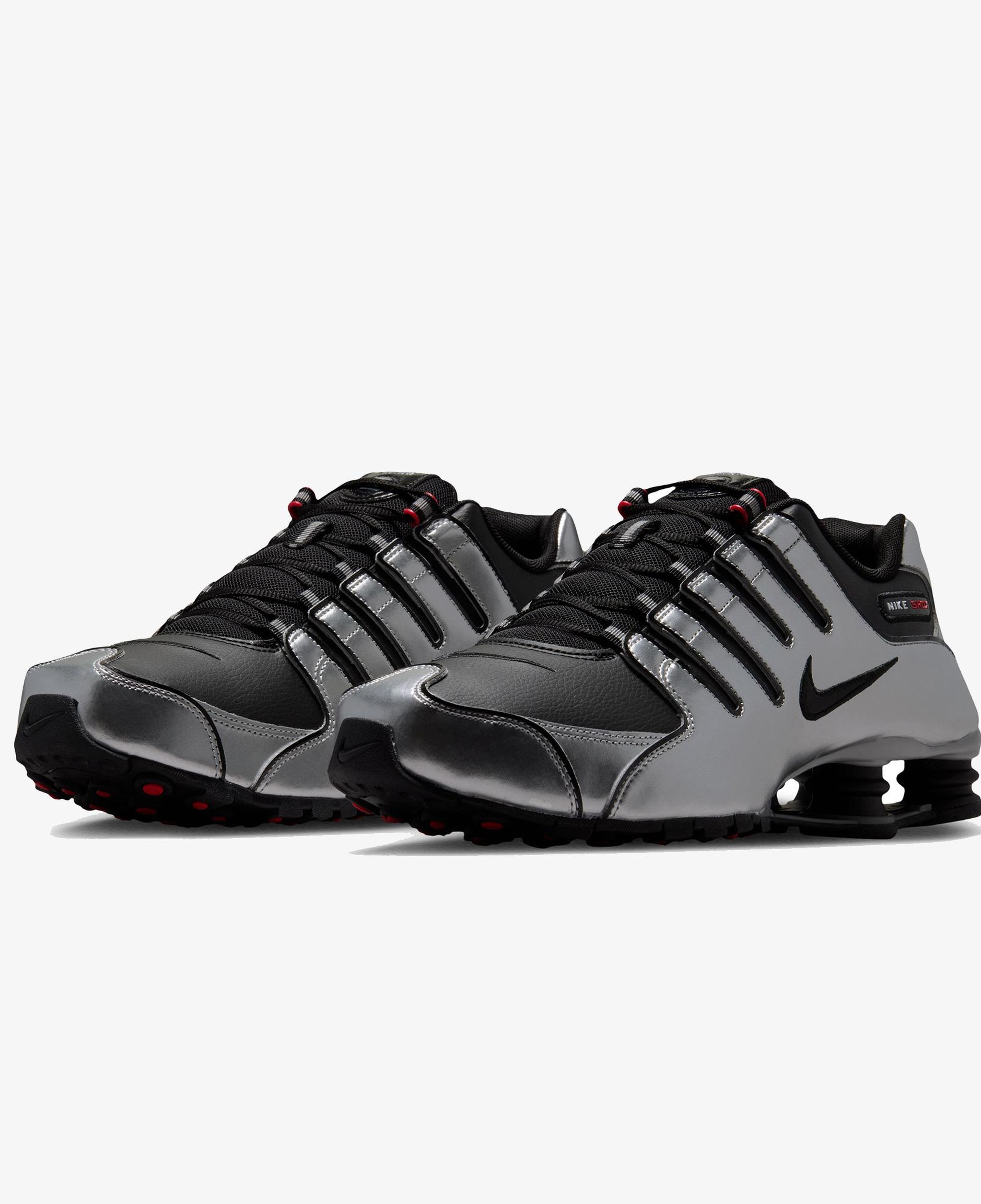 Nike Shox NZ Erkek Gri Spor Ayakkabı