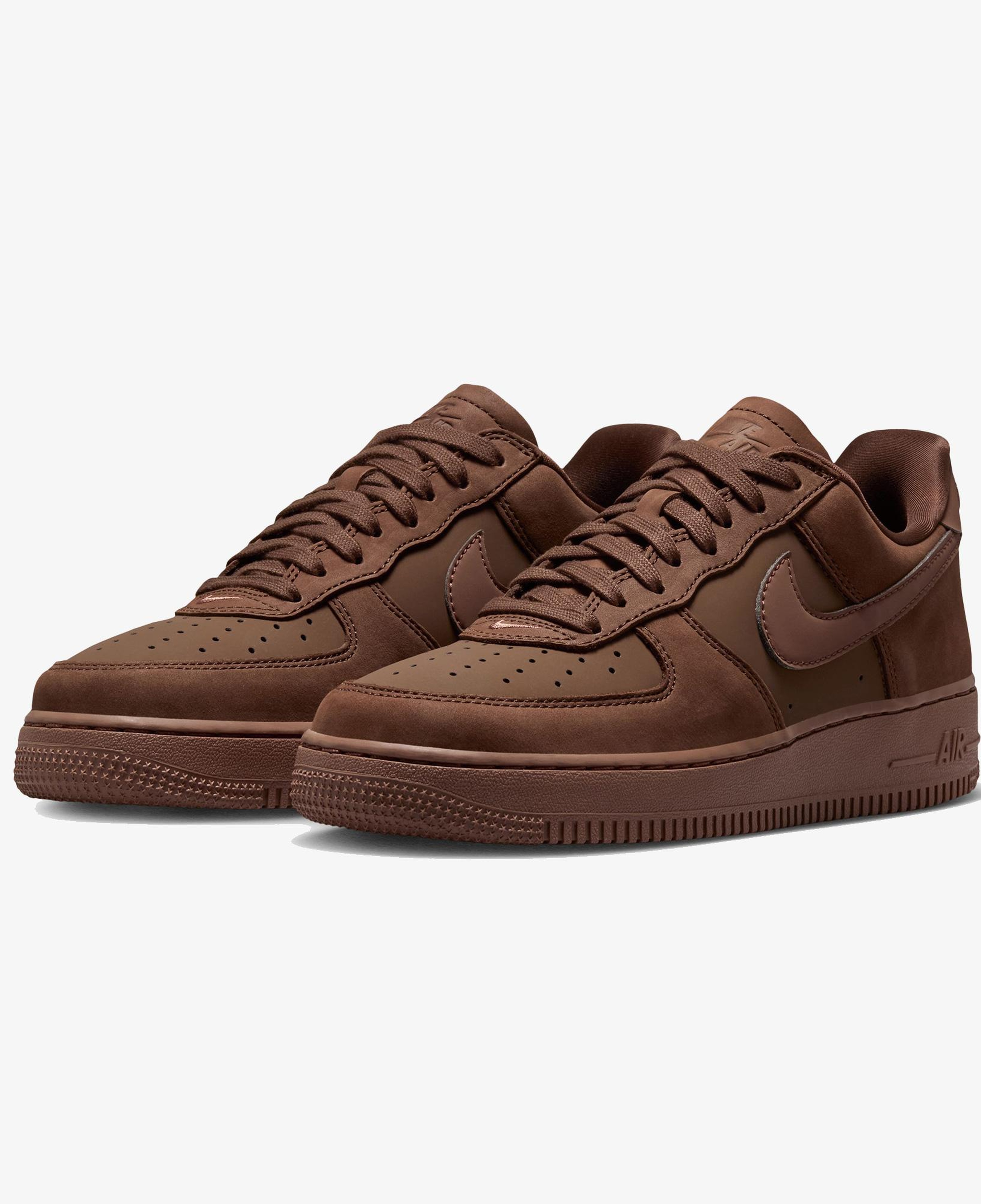 Nike Air Force 1 Retro Premium Kadın Kahverengi Spor Ayakkabı