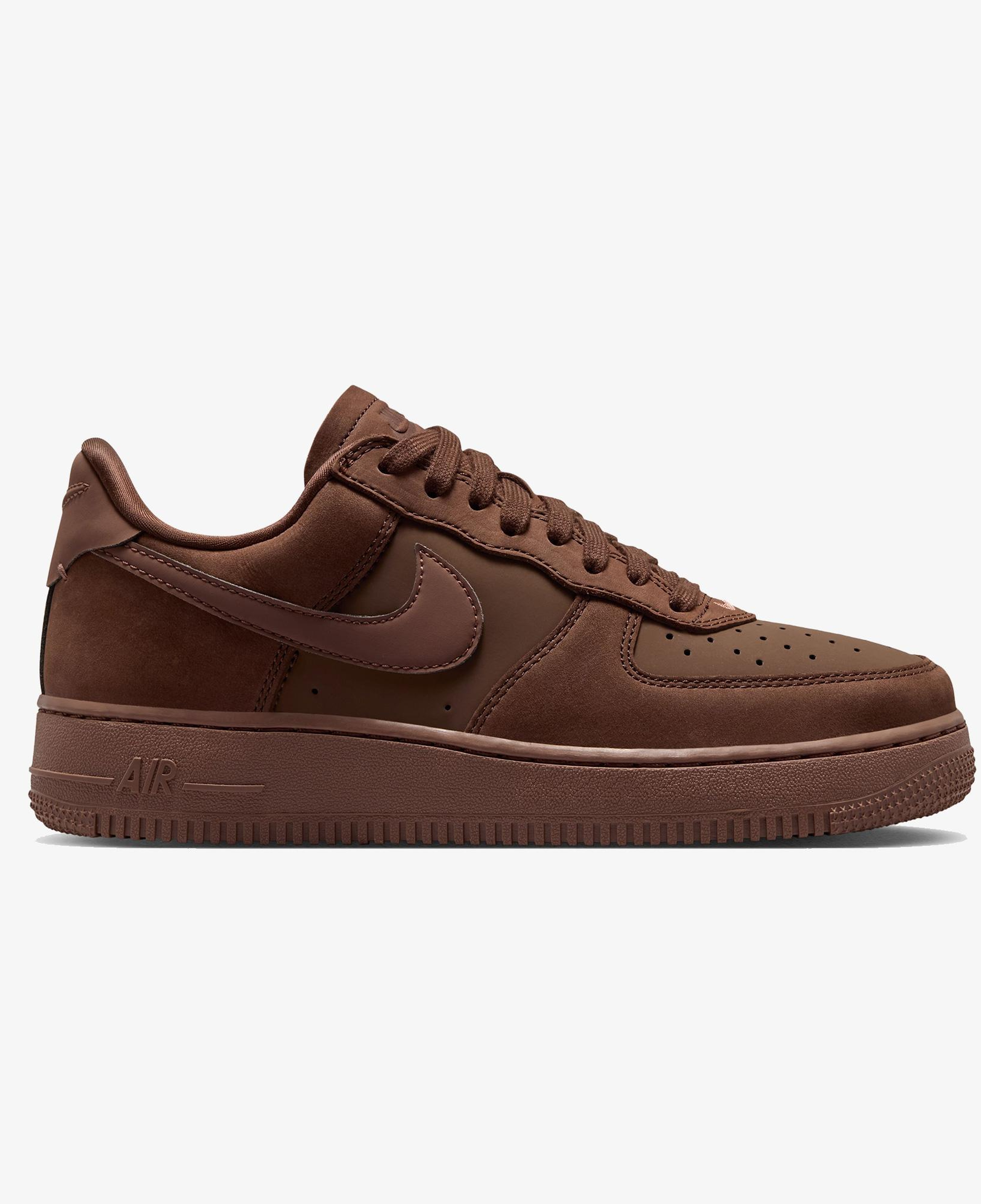 Nike Air Force 1 Retro Premium Kadın Kahverengi Spor Ayakkabı