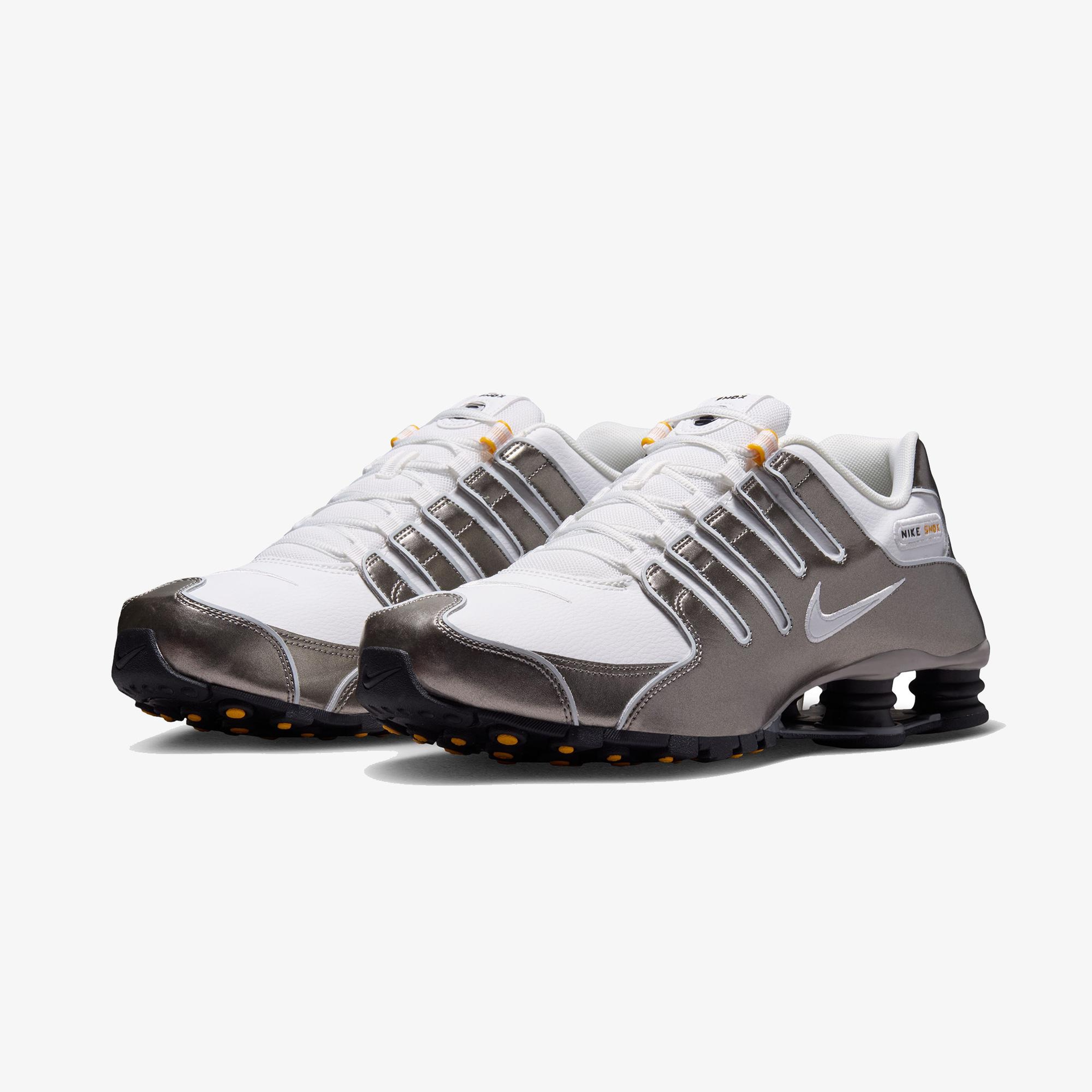Nike Shox NZ Erkek Gri Spor Ayakkabı