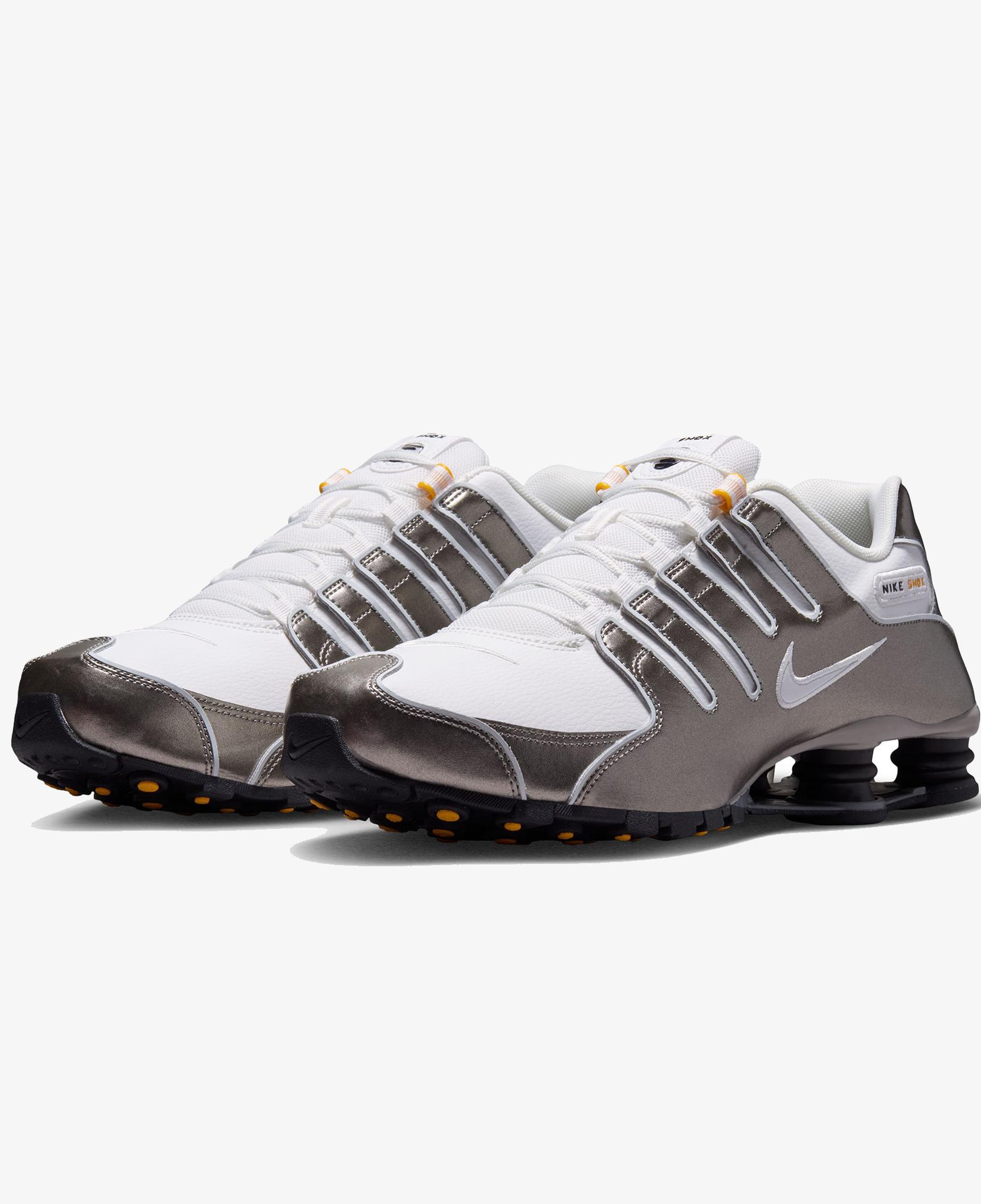 Nike Shox NZ Erkek Gri Spor Ayakkabı