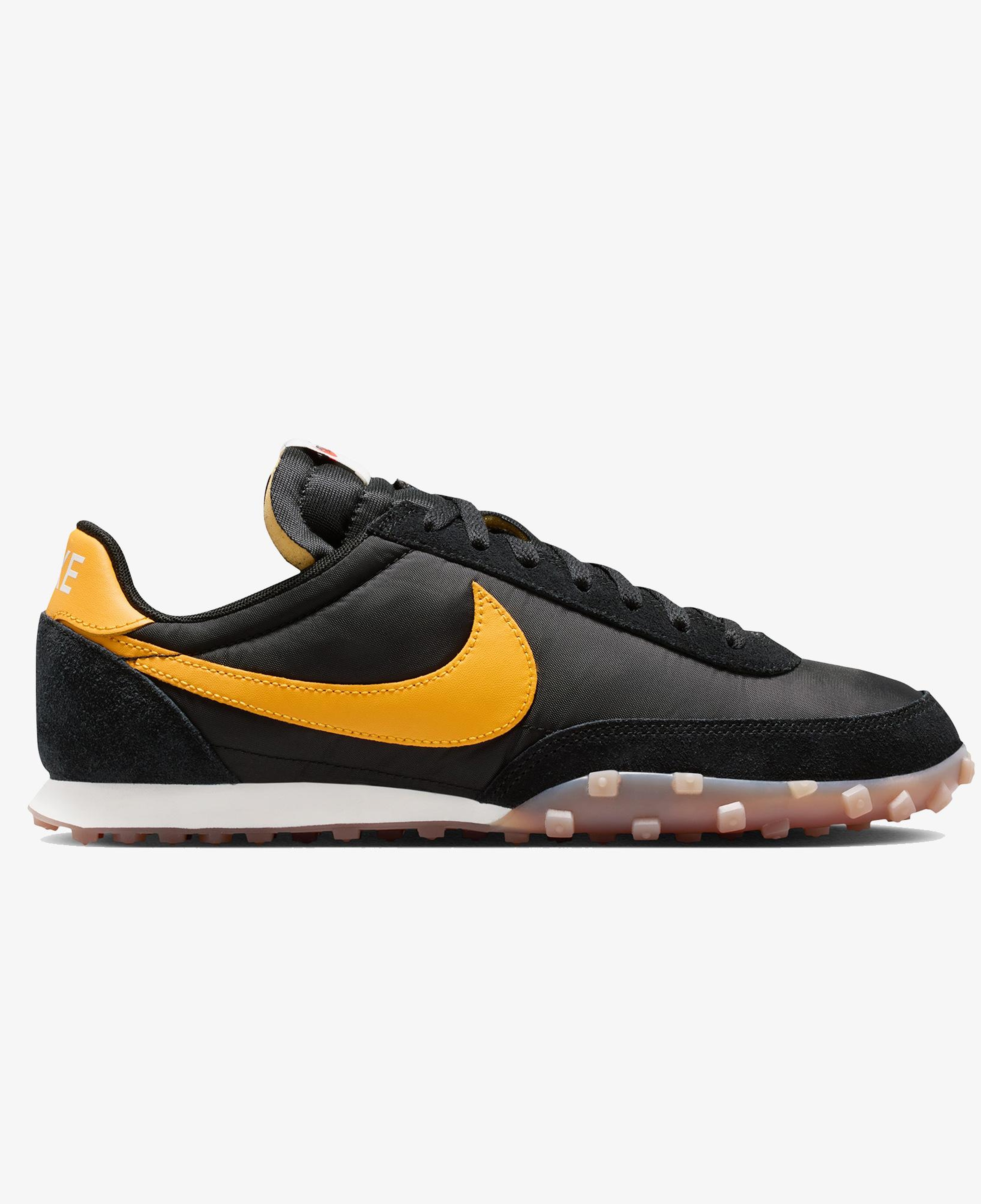 Nike Waffle Racer Erkek Siyah Spor Ayakkabı