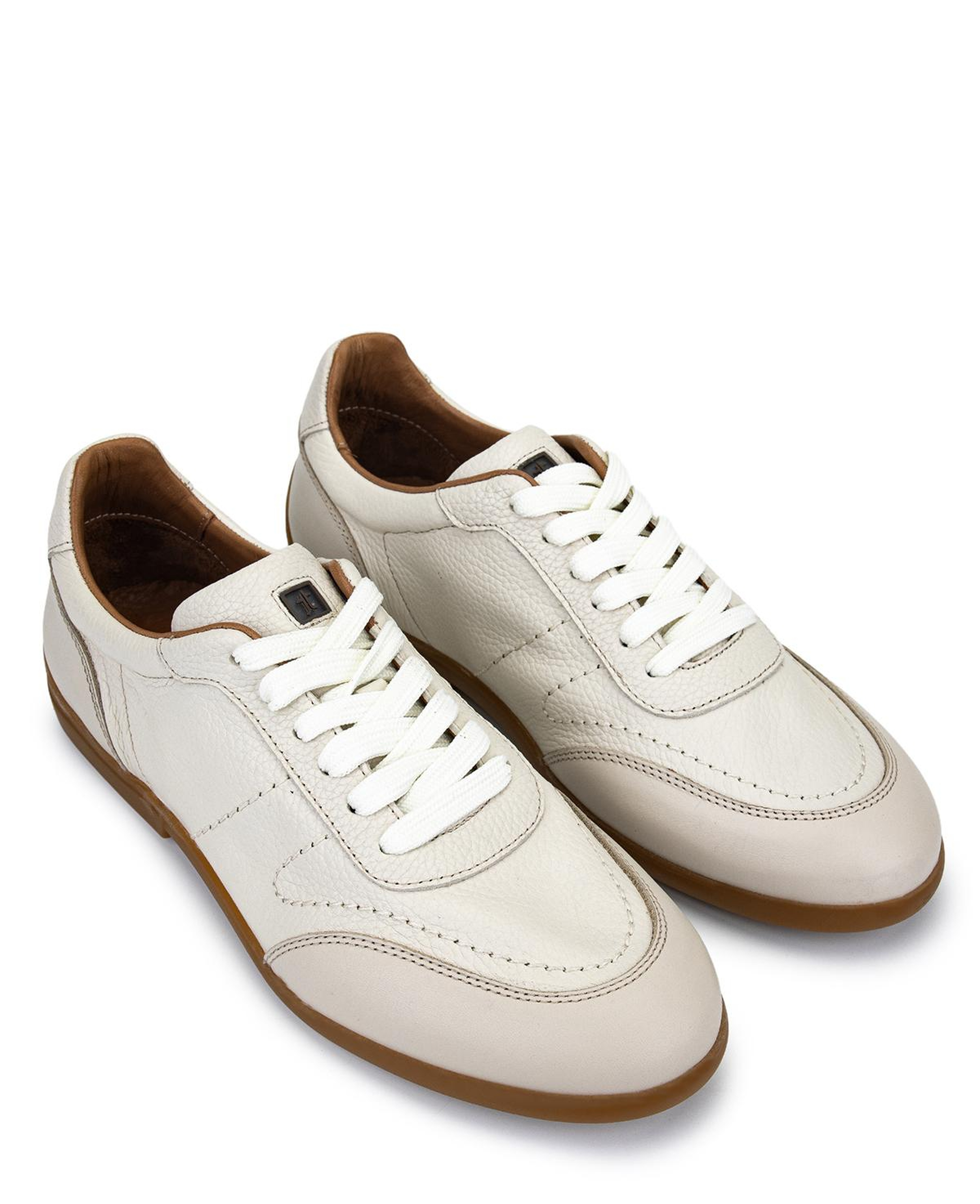 Tamer Tanca Erkek Hakiki Deri Bej Sneakers & Spor Ayakkabı