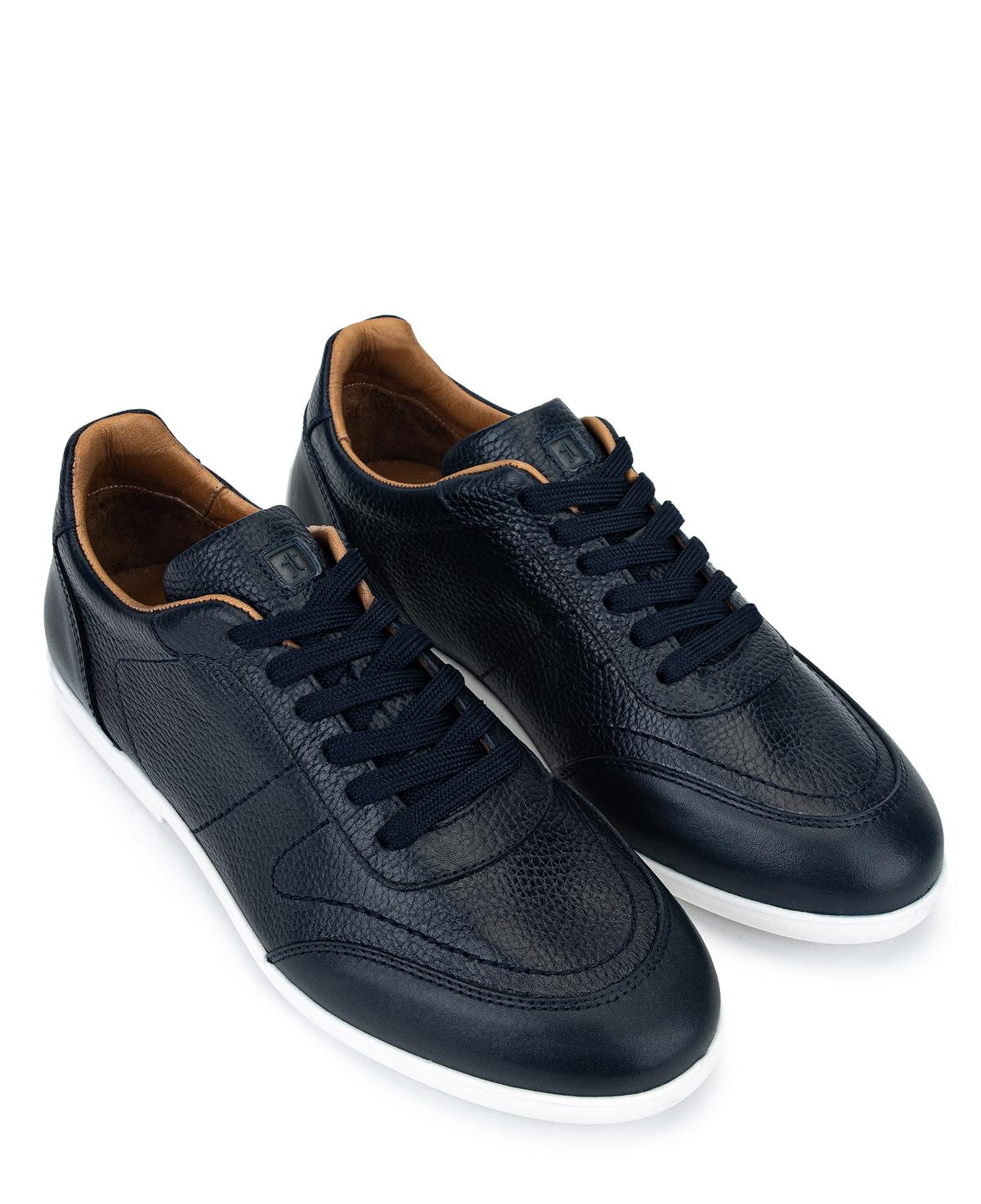 Tamer Tanca Erkek Hakiki Deri Lacivert Sneakers & Spor Ayakkabı