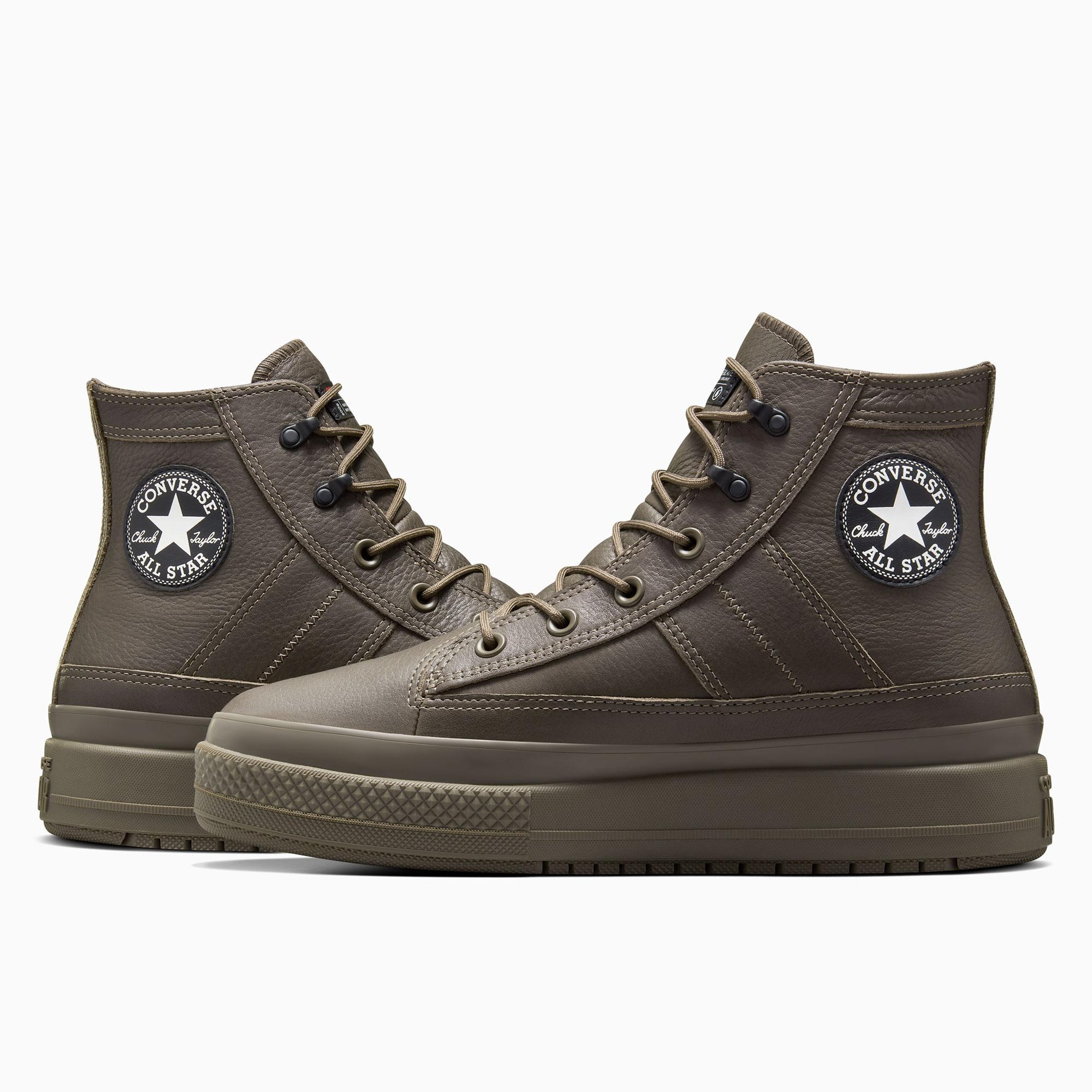 Converse Chuck Taylor All Star Equip Unisex Kahverengi Deri Bot