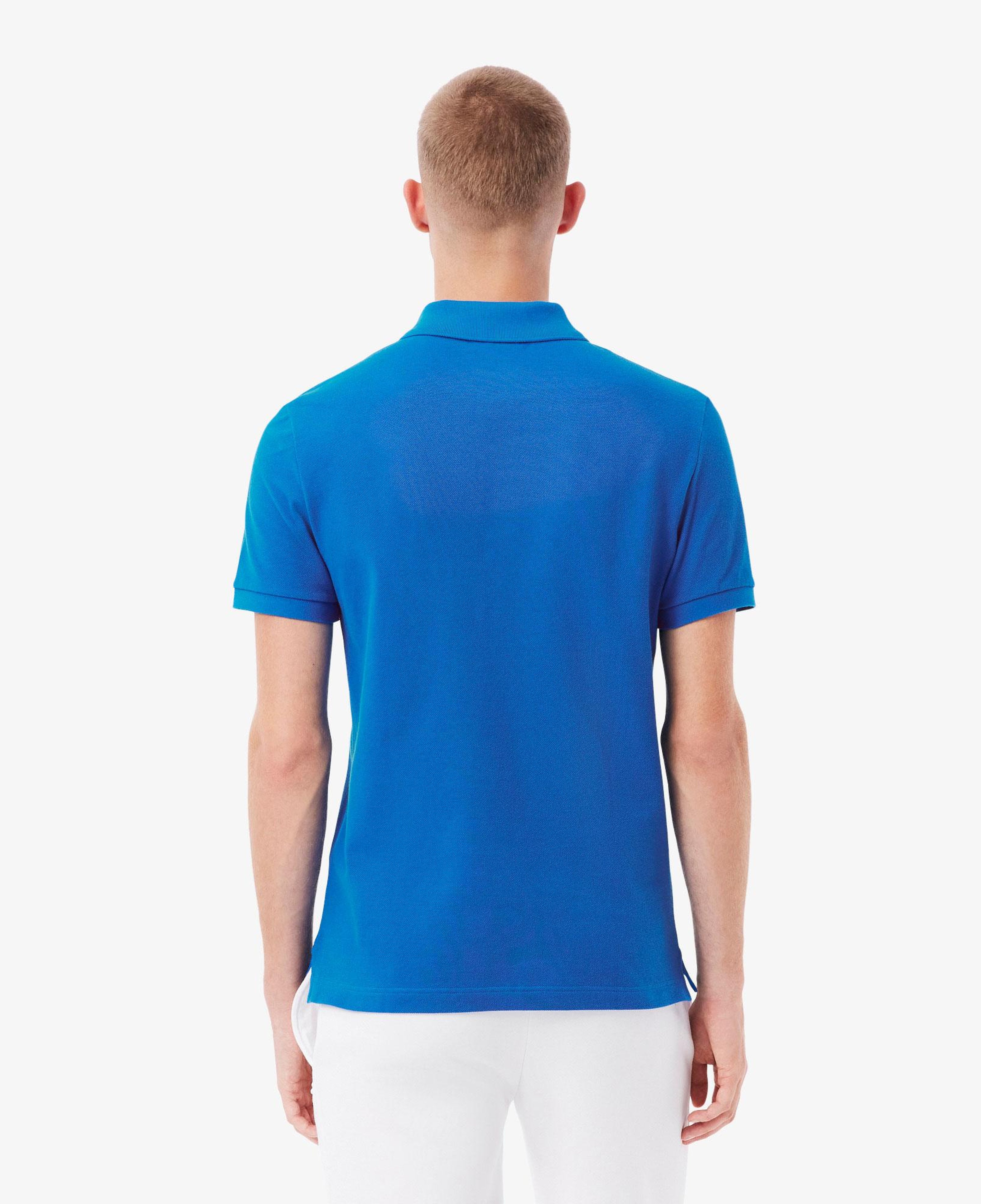 L.12.12 Erkek Slim Fit Mavi Polo