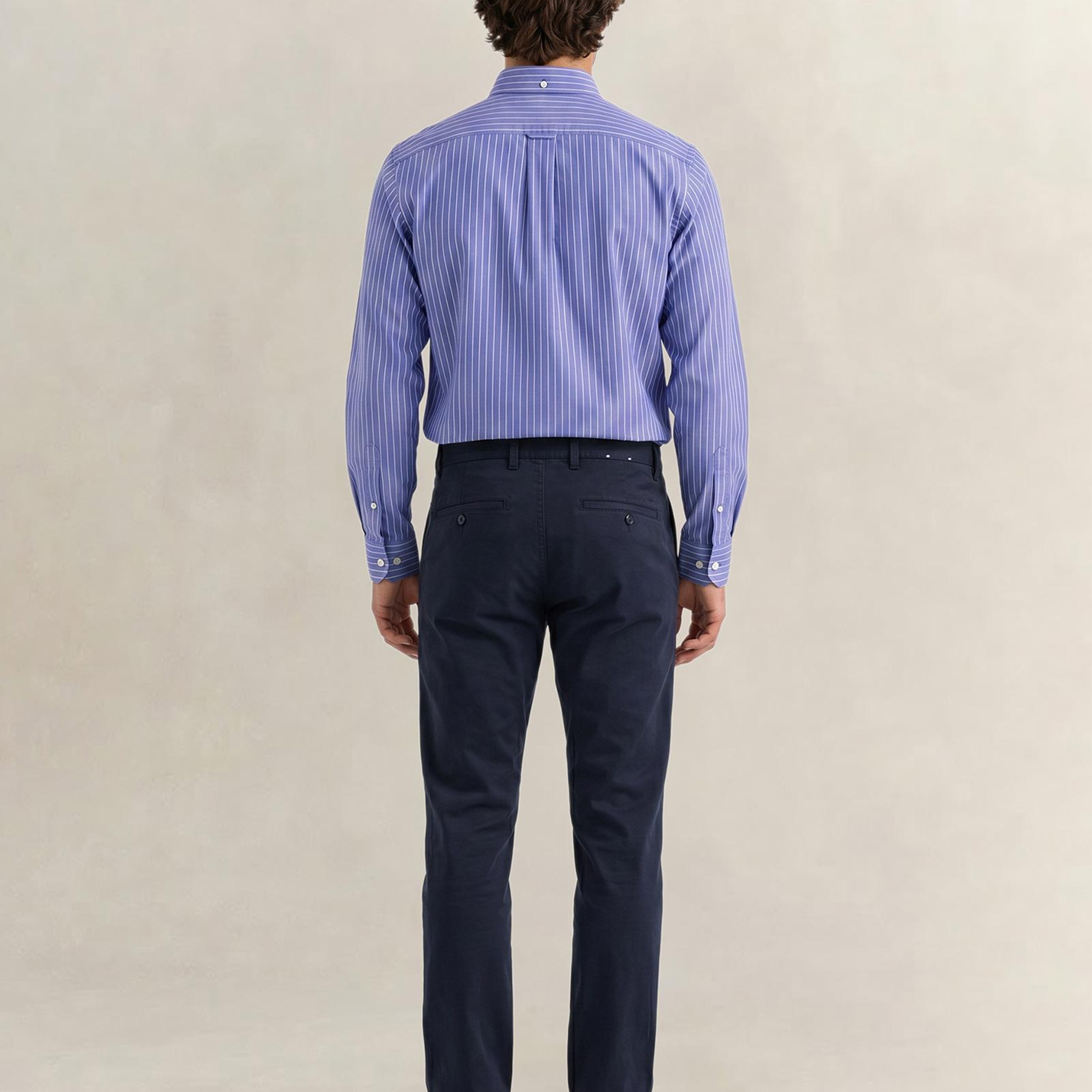 GANT Erkek Lacivert Slim Fit Pantolon